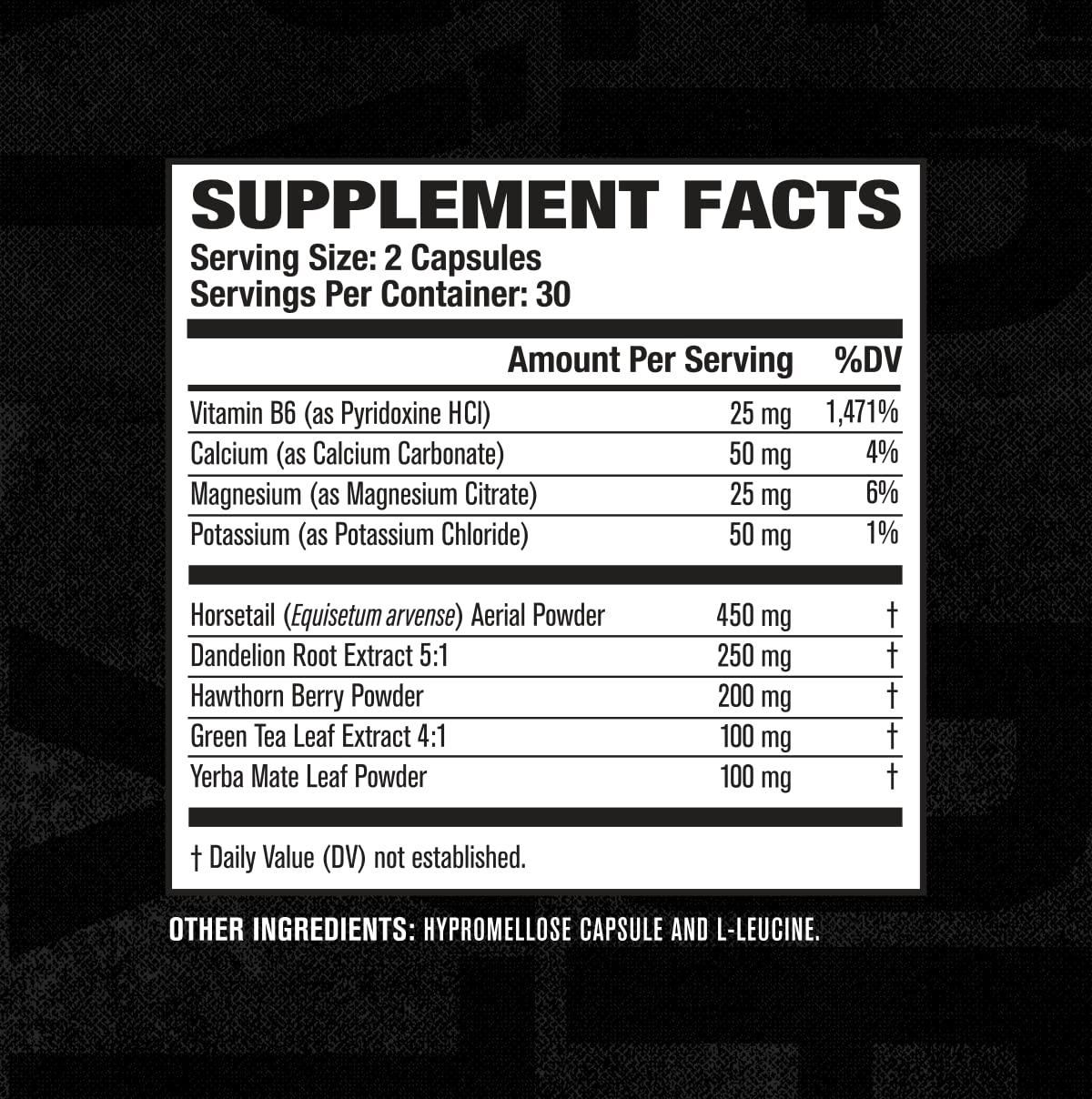 Jacked Factory Dry-XT Water Weight Loss Diuretic Pills - Natural Supplement Jacked FactoryUS supplements