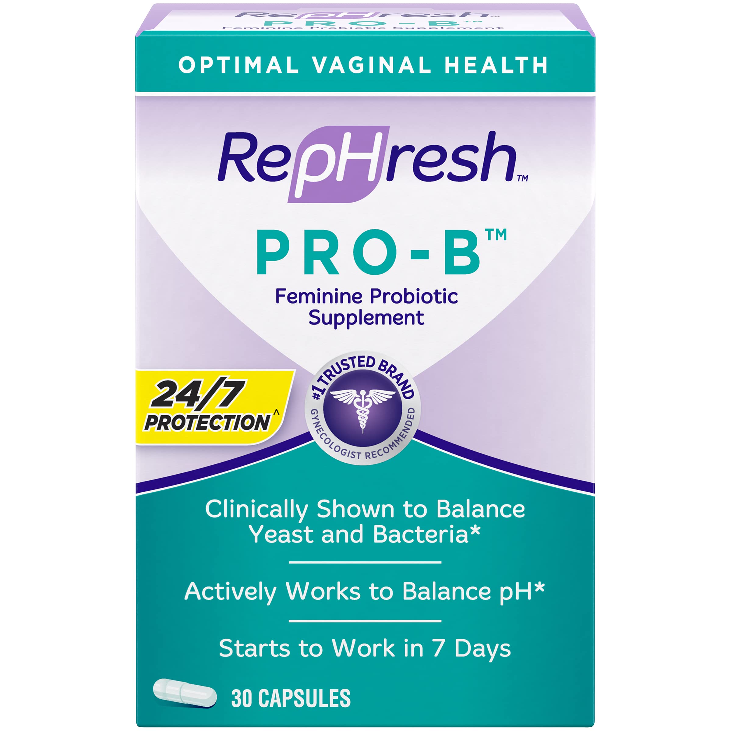 RepHresh Pro-B Probiotic Feminine Supplement RephreshAu supplements