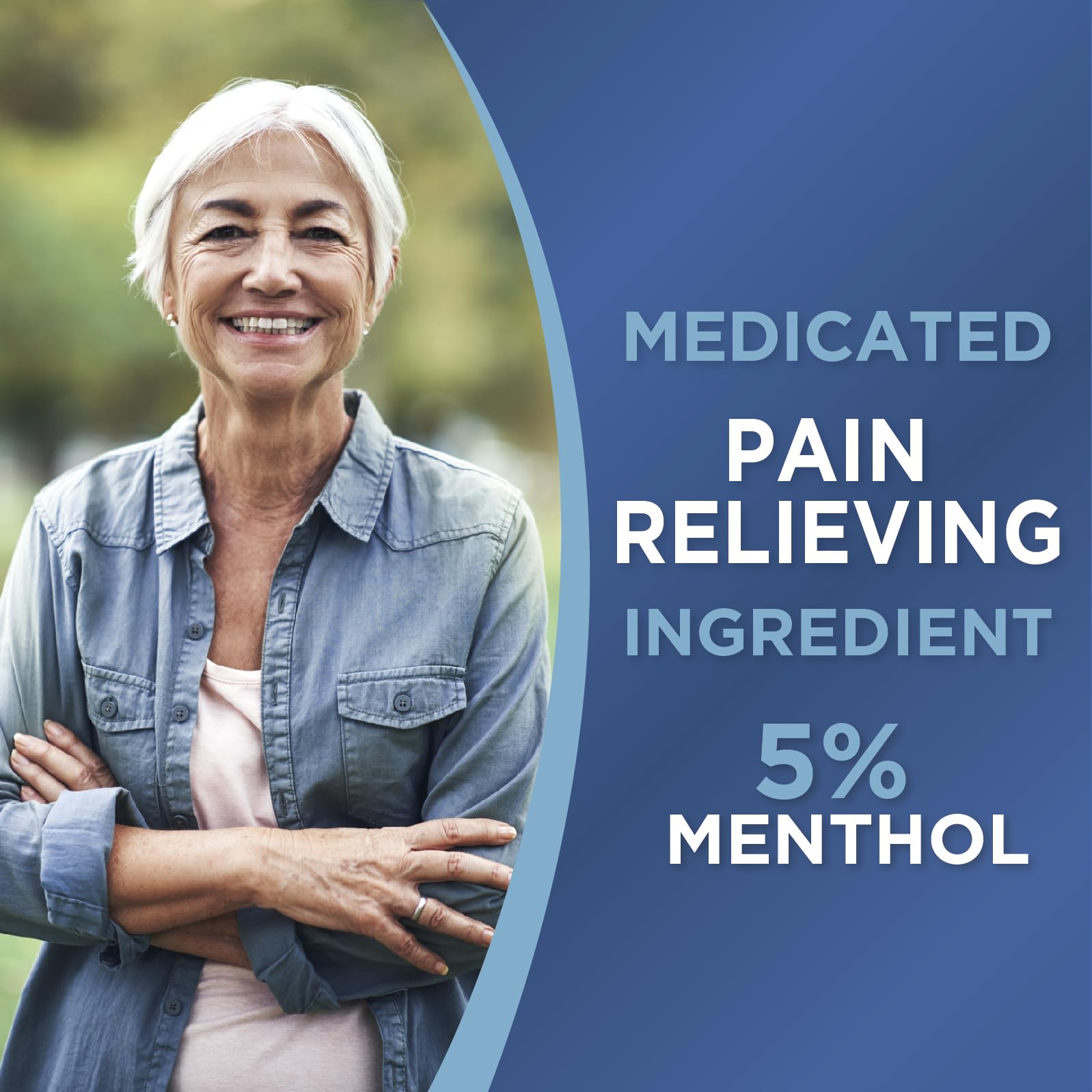 TheraCare Cold Hot Medicated Patch | 5% Menthol | Neck, Shoulder, Small Areas | 4.6” x 3.1” | 5-Count Thera CareAu supplements