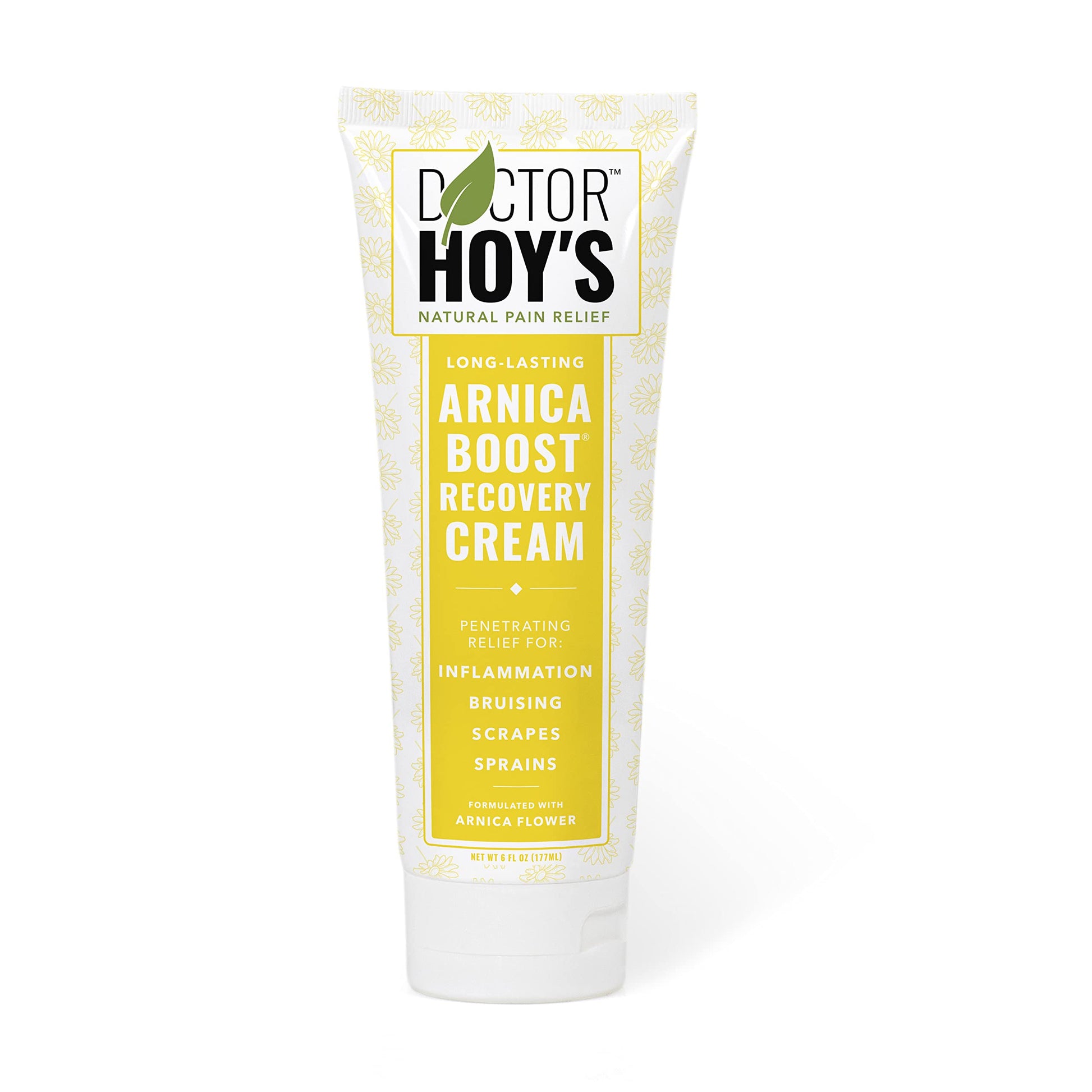 DOCTOR HOY'S Natural Arnica Boost Recovery Cream, Bruise and Muscle Pain Relief Cream, Topical Homeopathic Formula with Arnica Montana for Rapid Bruise Relief (6 Fl Oz) DOCTOR HOY'SAu supplements