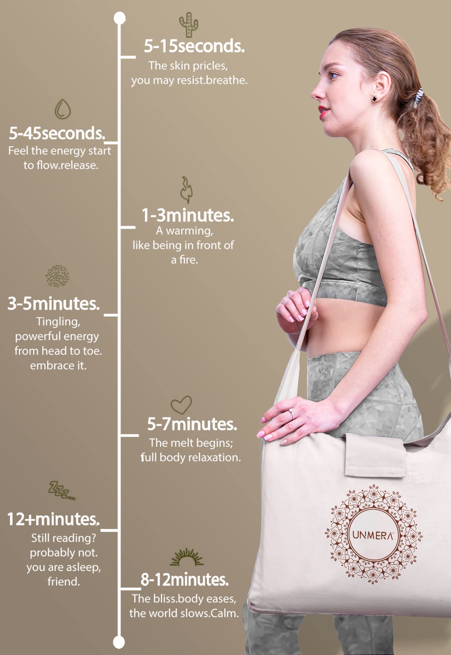 UNMERA Acupressure Mat and Pillow Set,Natural Premium Linen & Coconut Fiber Filling UNMERAAu supplements