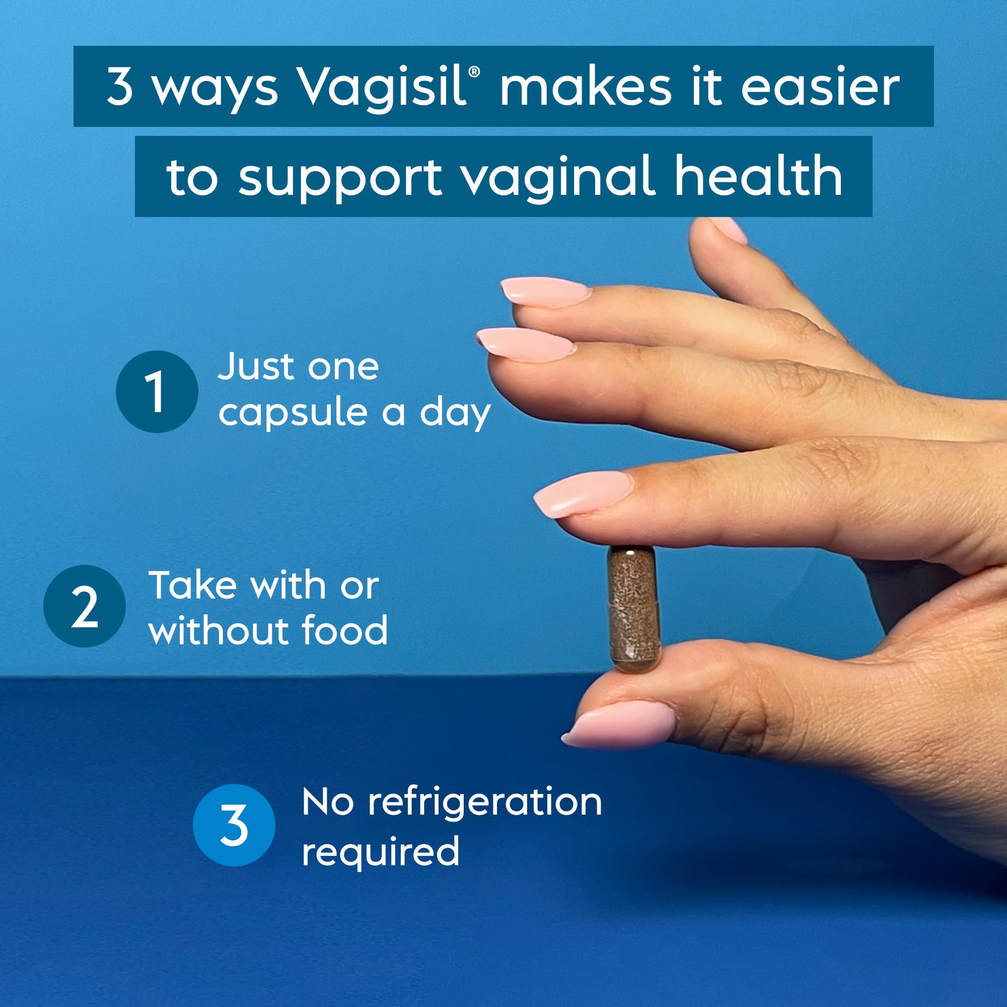 Vagisil Vaginal Health Supplements, Clinically-Proven Probiotics, Promotes Vaginal Health VagisilAu supplements