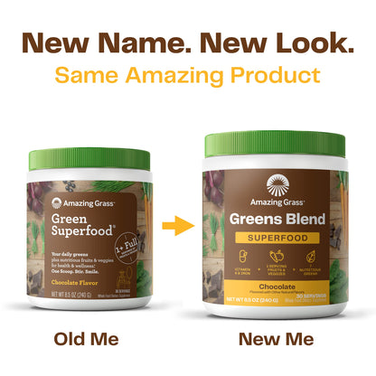 Amazing Grass Greens Blend Superfood: Super Greens Powder Smoothie Amazing GrassUS supplements