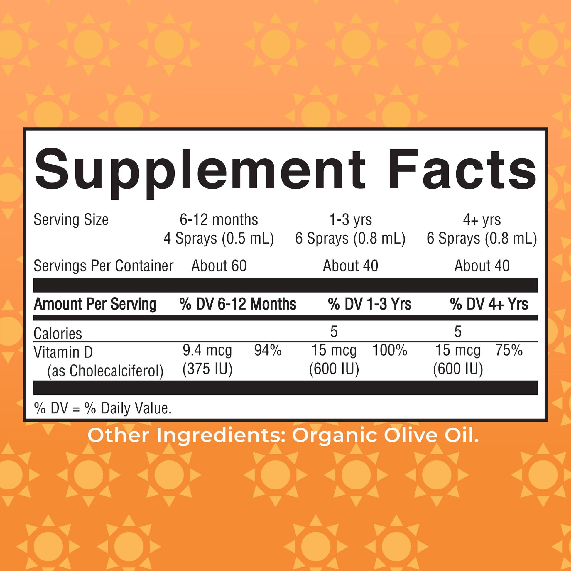 MaryRuth Organics Vitamin D USDA Organic | VIT D3 Liquid | Sugar Free | Liquid VIT D Spray Immune Support for Adults & Kids | Bone Health| Vegan | Gluten Free | Non-GMO | 30 Servings MARYRUTH'SUS supplements