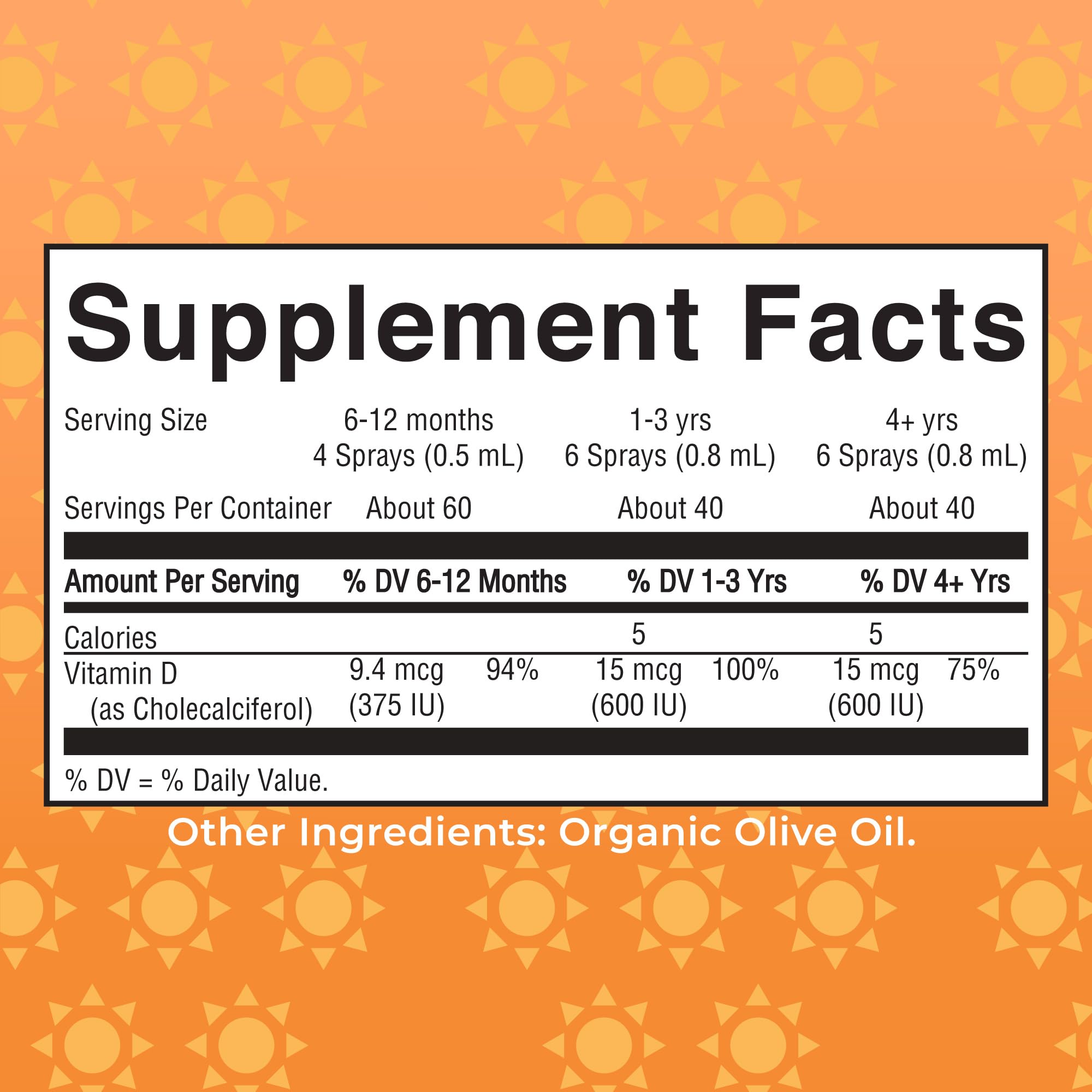 MaryRuth Organics Vitamin D USDA Organic | VIT D3 Liquid | Sugar Free | Liquid VIT D Spray Immune Support for Adults & Kids | Bone Health| Vegan | Gluten Free | Non-GMO | 30 Servings MARYRUTH'SUS supplements