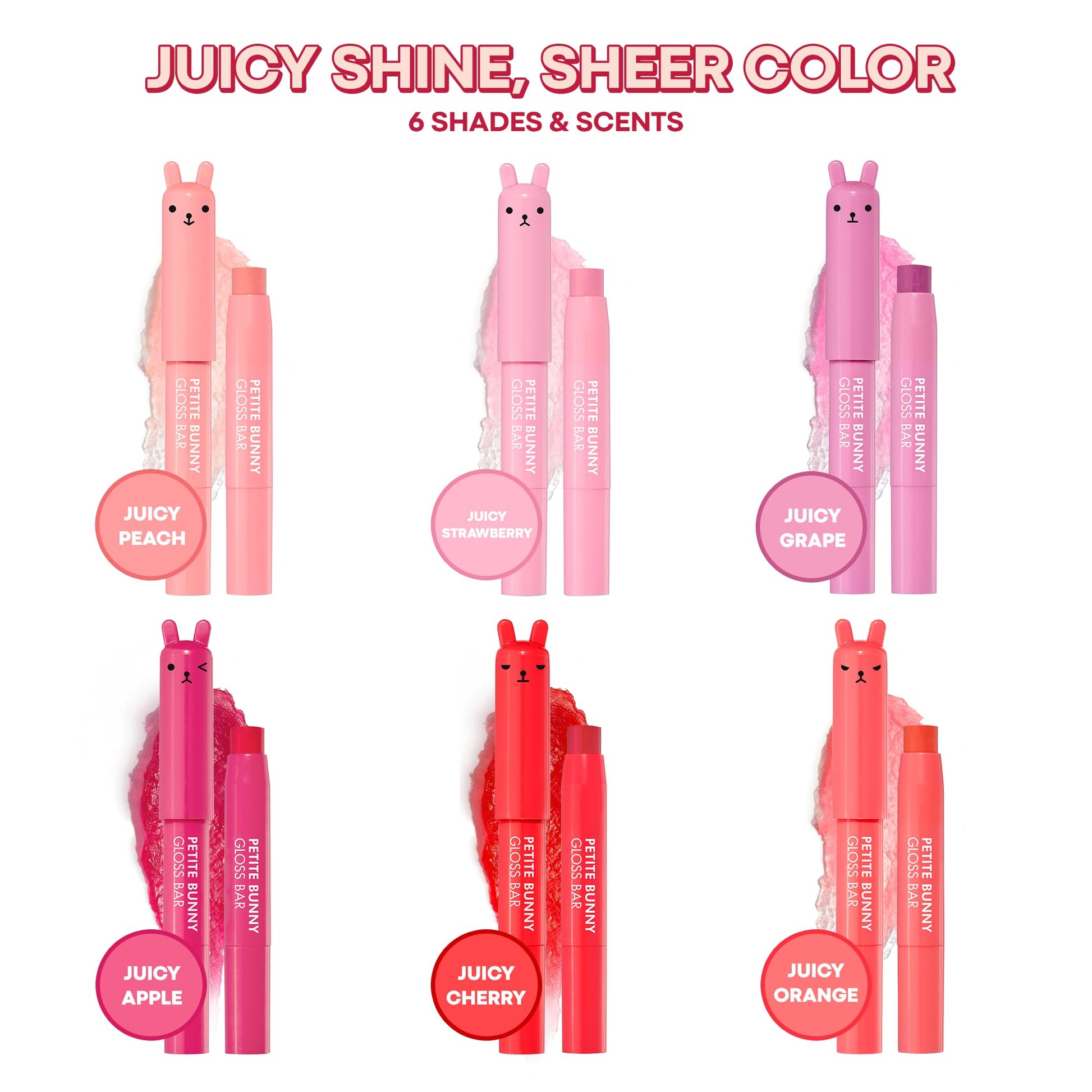 TONYMOLY Petit Bunny Lip Gloss – Easter Basket Stuffer, Cute Bunny Lip Crayon, Hydrating Korean Lip Gloss with Vitamin E for Soft, Juicy Cherry TONYMOLYAu supplements
