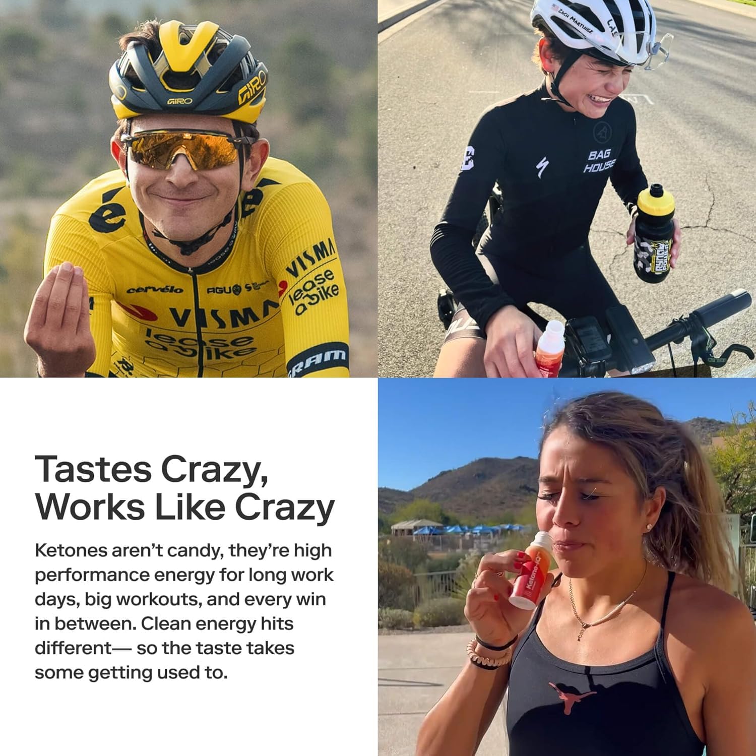 Ketone-IQ Caffeine Performance Energy Shots – Clean Energy for Focus & Endurance, 5g Ketones, 100mg Green Tea Caffeine, B Vitamins, 12 Pack (Green Apple) Ketone-IQAu supplements