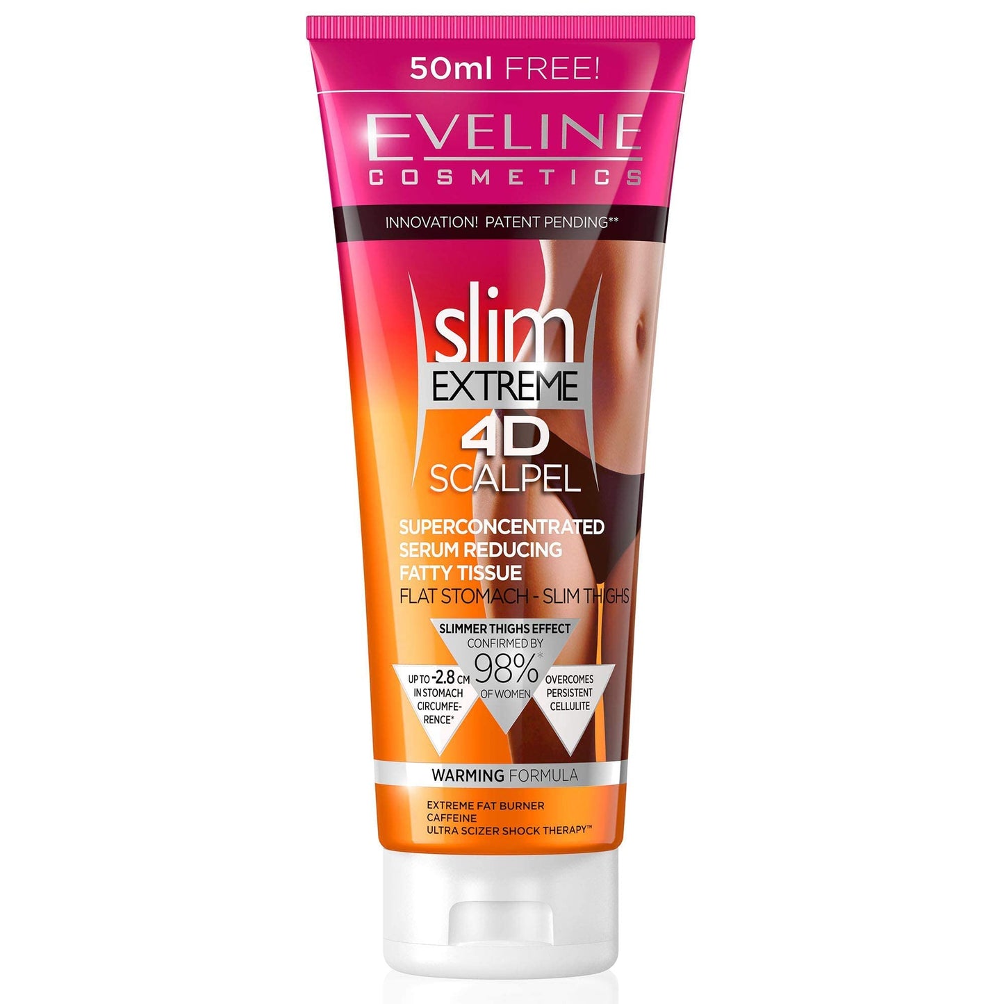 Slim Extreme 4D Scalpel Super Concentrated Serum Reducing Fatty Tissue Eveline CosmeticsUS supplements