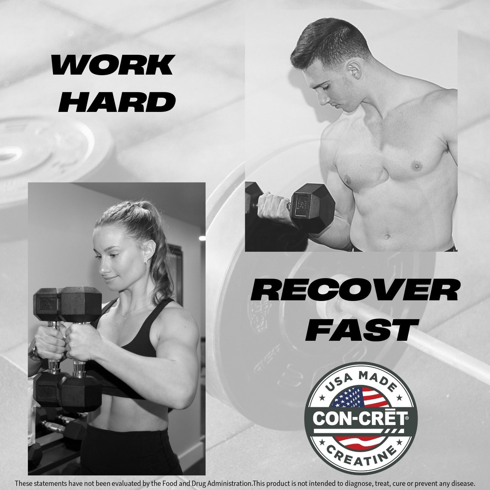 CREATINE HCl + Recovery Capsules for Men and Women, Muscle & Brain Health, Cognitive Function, Immune Support - 90 Vegetable Capsules POWER PLAY FUELAu supplements