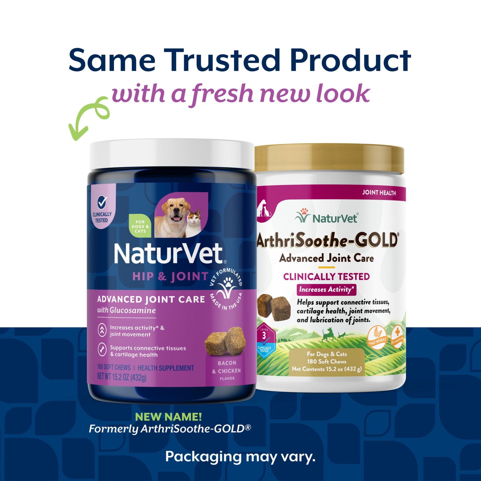 NaturVet ArthriSoothe-Gold Level 3 Advanced Joint Care for Dogs – Soft Chew Dog Supplement with Glucosamine, MSM, Chondroitin & Hyaluronic Acid – Wheat-Free Pet Supplements – 180 Ct. NaturVetAu supplements