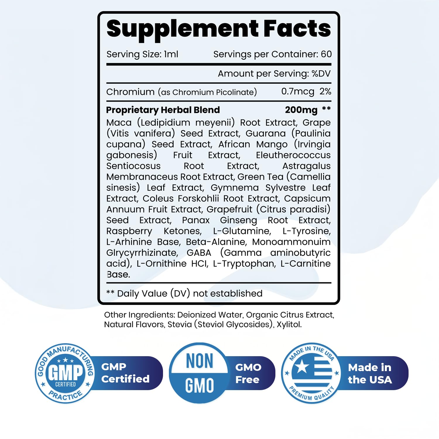 Hidragenix – Natural Herbal Supplement with Maca, Green Tea, Grape Seed & More – Non-GMO, 60 Servings – Manufactured in the USA, 2 FL.OZ, 60ml - 1 Month Supply Nature’s NutriWaveAu supplements