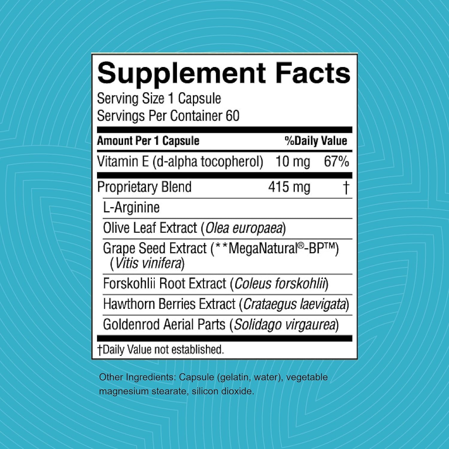 Nature's Sunshine Blood Pressurex 60 Capsules Nature's SunshineAu supplements