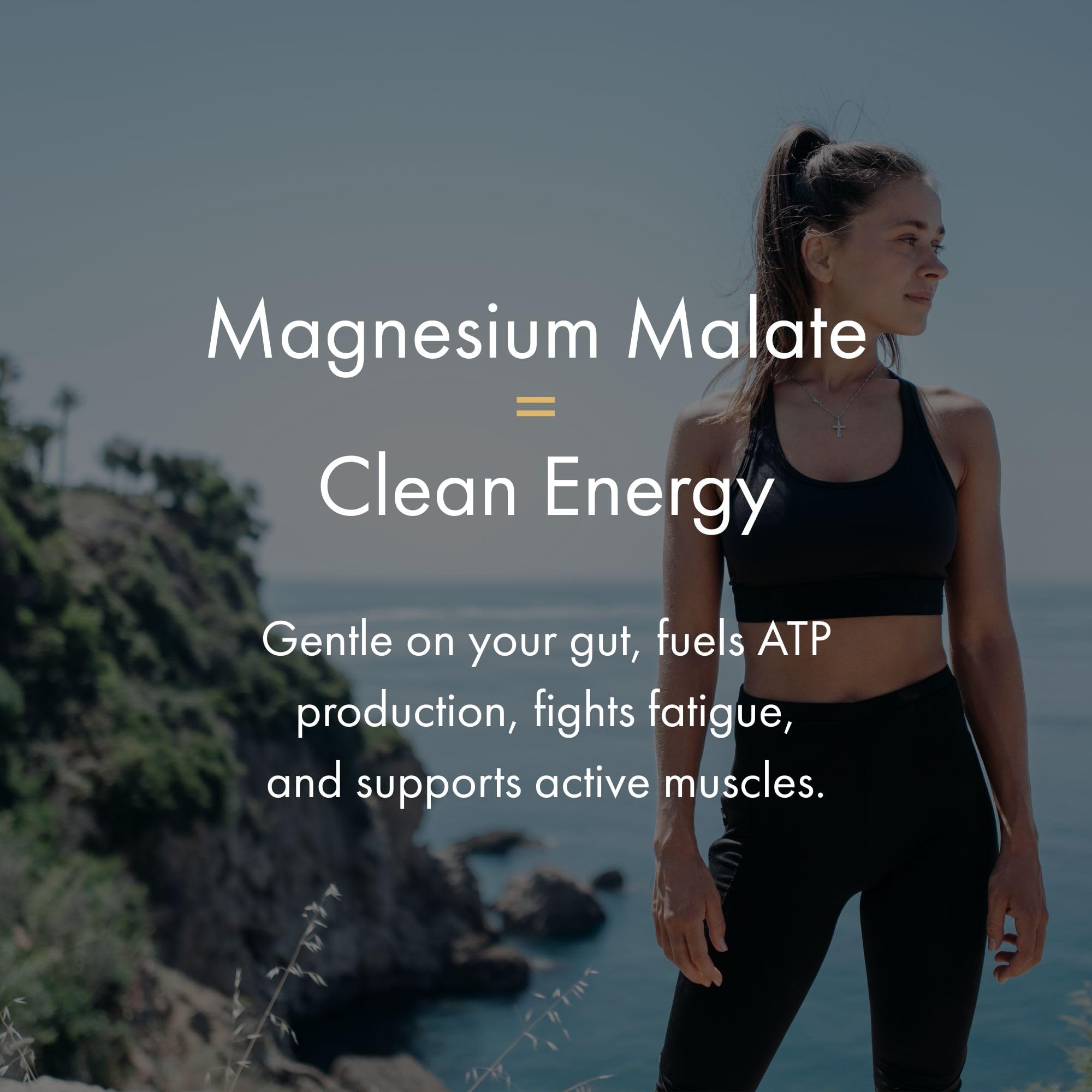 NAOMI Mighty Mg Magnesium Glycinate & Malate Complex 360mg, High Absorption Formula, Elemental Magnesium Supports Heart Health, Strong Bones, Better Sleep, Gluten-Free, Non-GMO, Vegan, 60 Veggie Caps NAOMIAu supplements