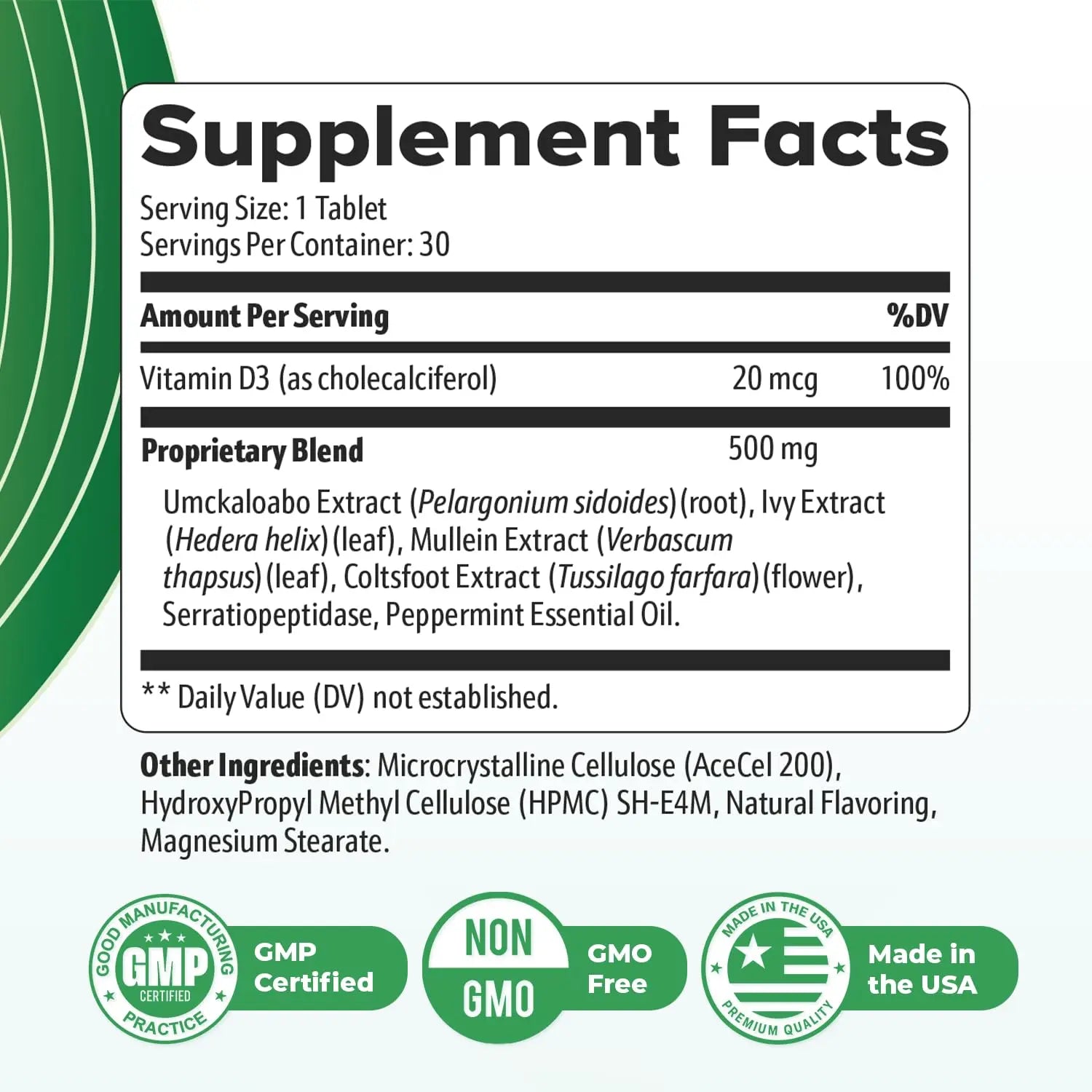 Nature’s NutriWave LungExpand Pro – Natural Daily Wellness for Overall Support – Made in USA, Non-GMO – Easy to Take – GMP Certified – 30 Tablets, 1 Month Supply Nature’s NutriWavenz supplements