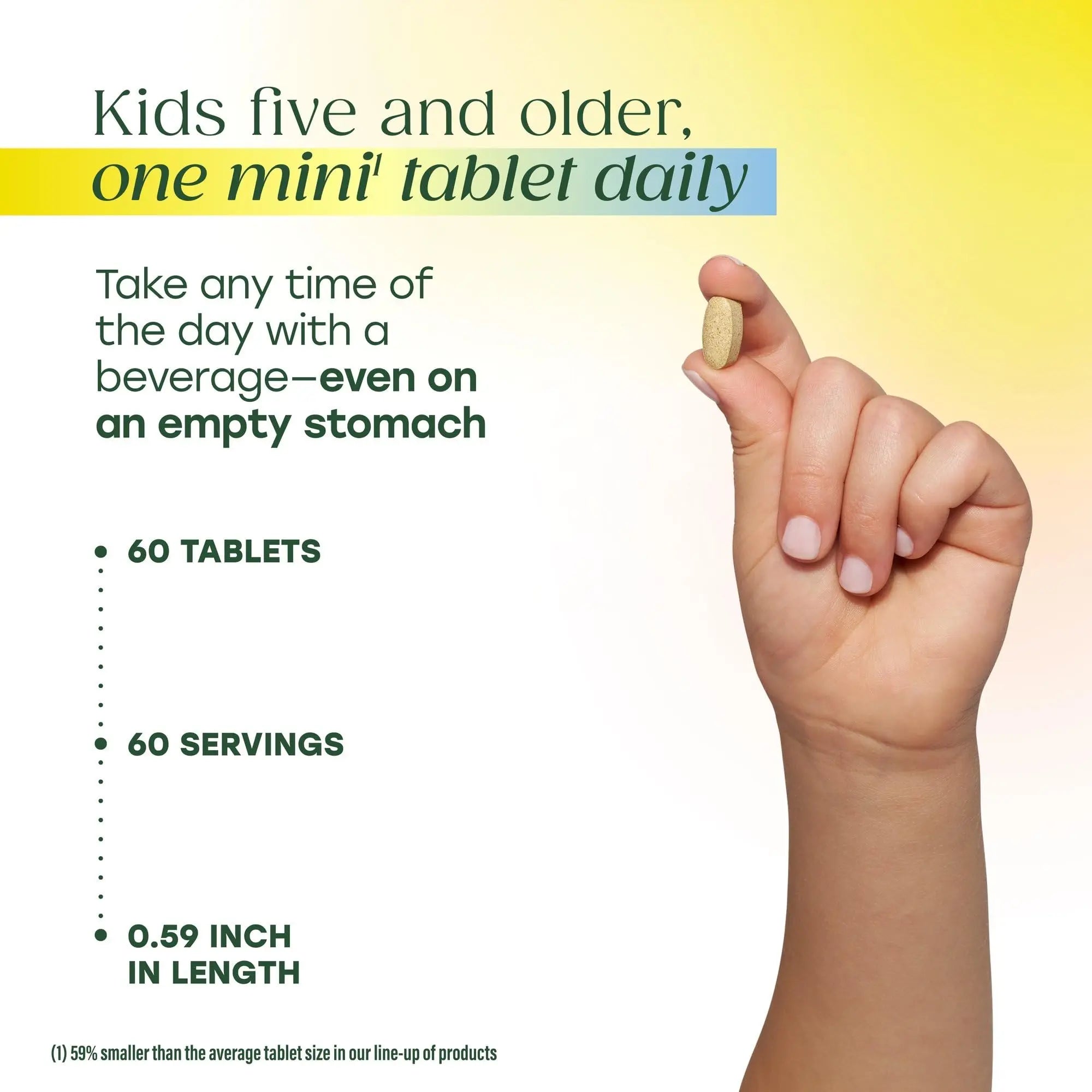 MegaFood Kids One Daily Multivitamin - Convenient Mini Multivitamin for Kids - with Zinc, Vitamins C, B & D MegaFoodAu supplements