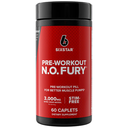 Six Star Nitric Oxide Supplement Nitric Oxide Fury Pre-Workout Pre Workout Nitric Oxide Six StarUS supplements