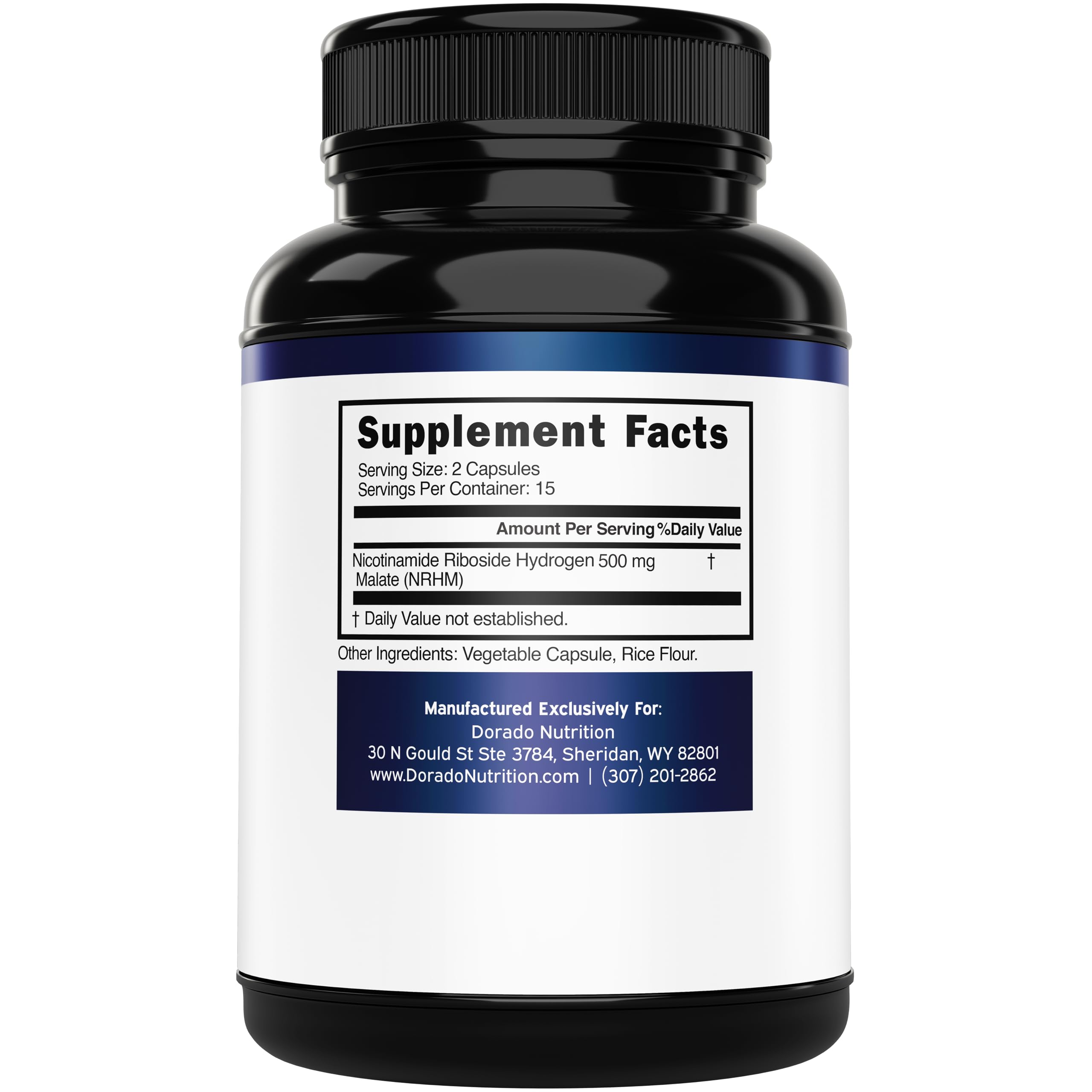 Nicotinamide Riboside 500mg (30 Count) NAD Supplement - NR Supplement For Women & Men to Support NAD+ Levels - NAD Booster - Third Party Tested - Vegan Safe, Non GMO & USA Made (30 Capsules) DORADO NUTRITIONAu supplements