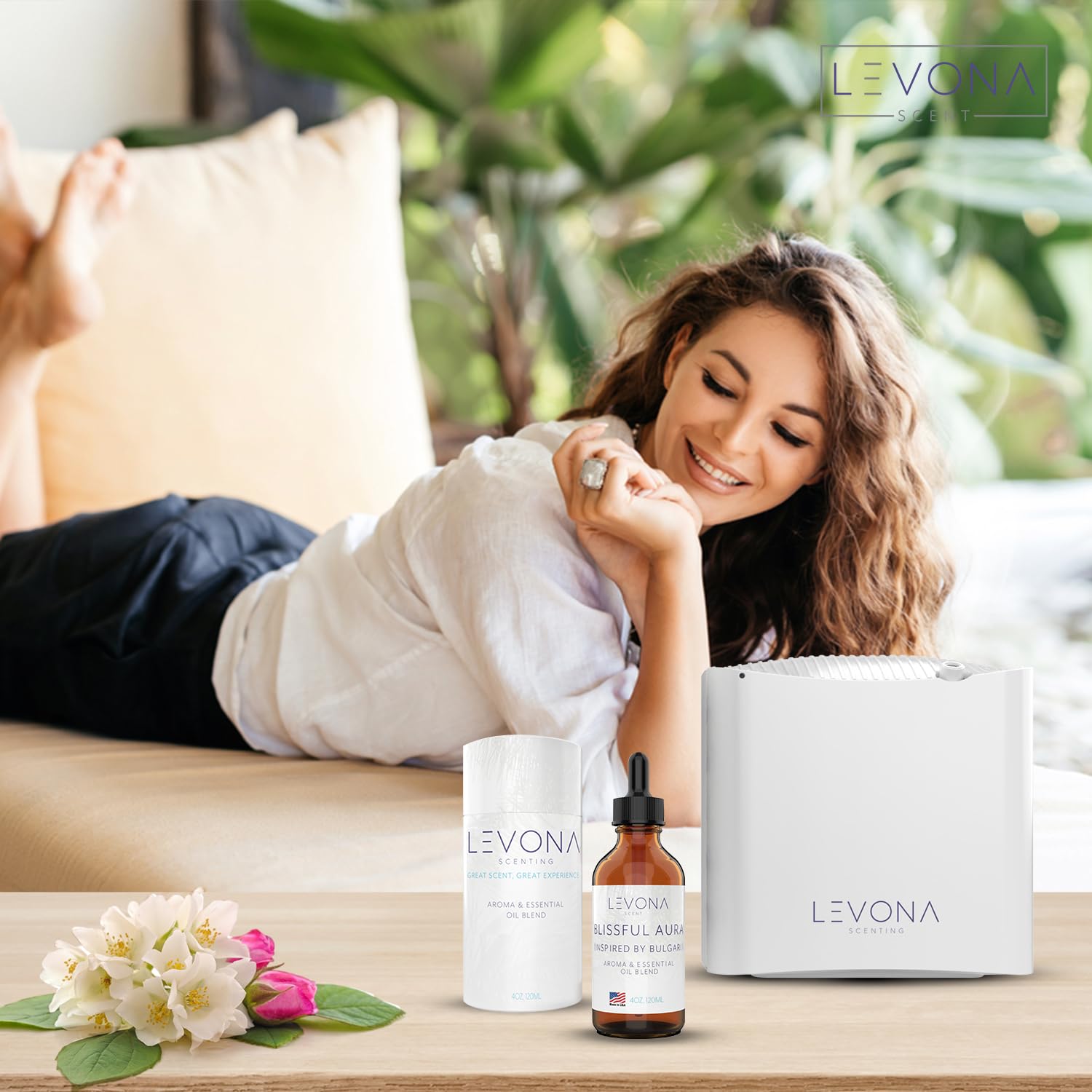 Levona Scent Essential Oils for Diffuser: Blissful Aura Inspired by Bulgari with Notes of Amber LEVONA SCENTAu supplements