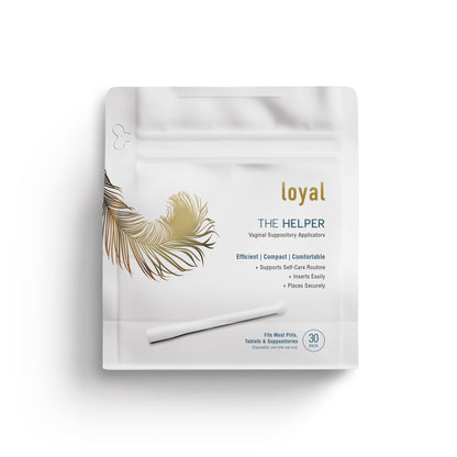 Loyal The Helper Suppository Applicators | Efficient | Compact | Comfortable | Fits Most Brands, Pills, Tablets and Boric Acid Suppositories (30-Pack) LoyalUS supplements