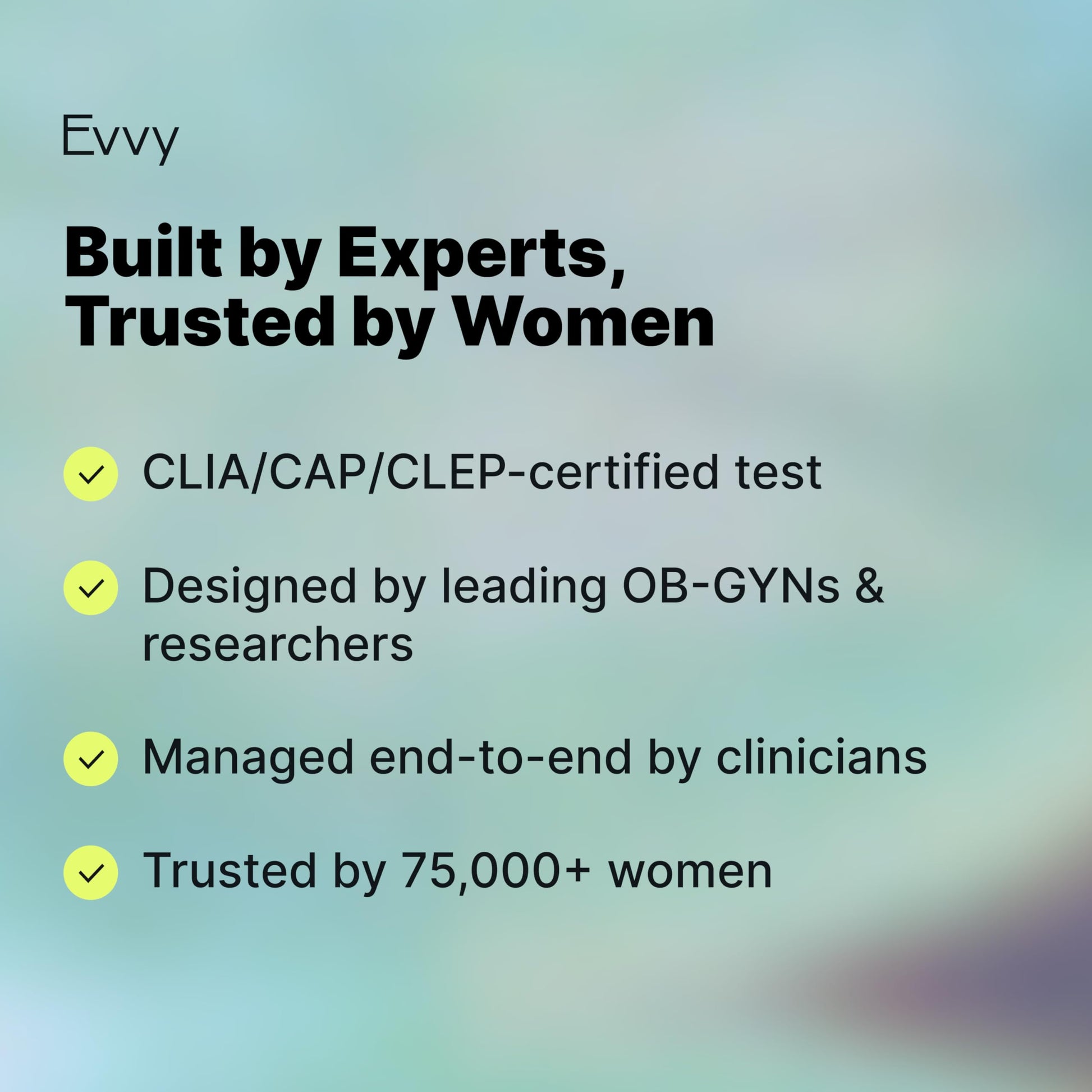 Evvy Vaginal Health Test | at-Home Microbiome Test for BV, Yeast Infection, Ureaplasma & More | Discreet Results in 7–10 Days | Clinician-Reviewed Report & Rx Options EvvyAu supplements