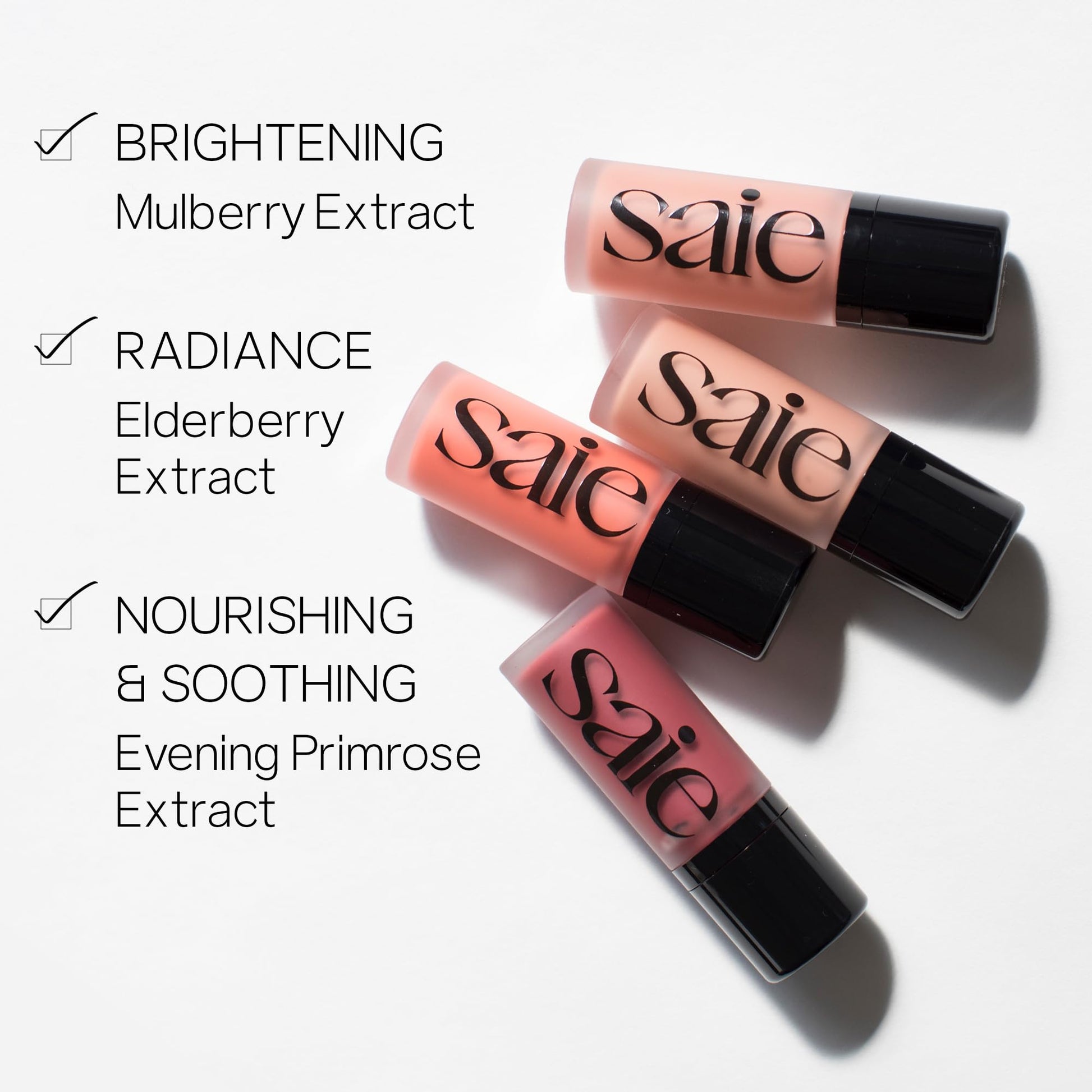 Saie Dew Liquid Blush for Cheeks - Hydrating Cream Blush Stick with a Blendable + Buildable Formula - Skincare Infused Dewy Cheek Tint for a Natural Flush - Glowy Makeup Essential - Sweetie (.40 oz) SaieAu supplements