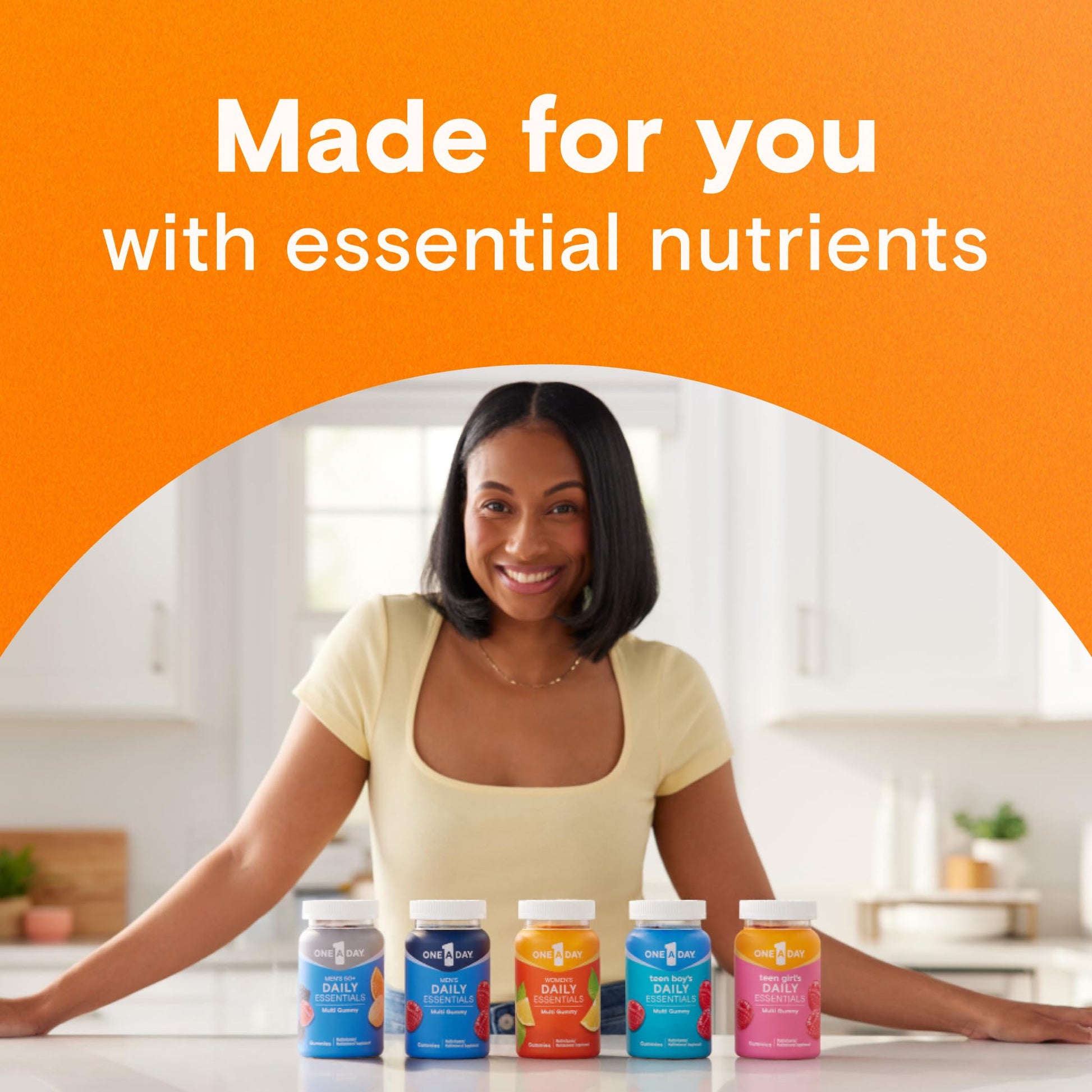 One A Day Women’s Daily Essentials Multivitamin Gummies, Multivitamin for Women, Zinc, Immune Support ONE A DAYAu supplements
