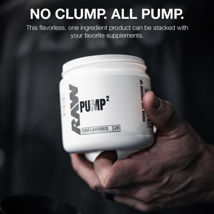 RAW Pump2 Pre Workout | Glycerol Pump Pre Workout Supplement, Pair Pump Supplement for Best Results Or Any Preworkout Powder | Enhanced Hydratio RAWUS supplements