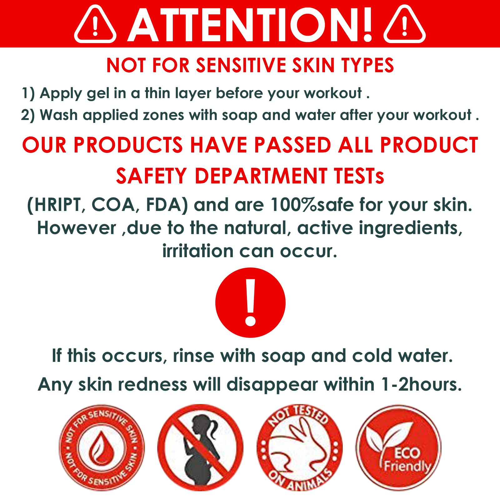 Elitribe Hot Cream Sweat Workout Enhancer Gel - Fat Burning, Cellulite & Firming Body ElitribeUS supplements