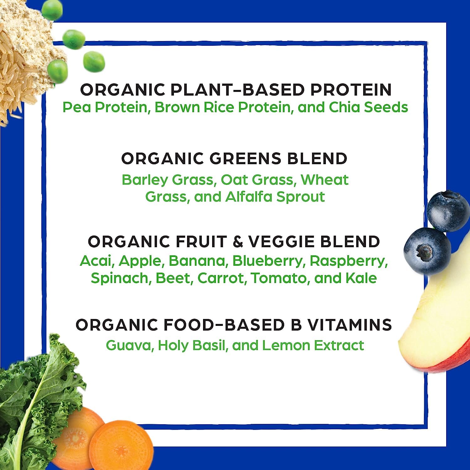 Orgain Organic Vegan Meal Replacement Protein Powder, Vanilla Bean - 20g Plant Based Protein OrgainAu supplements