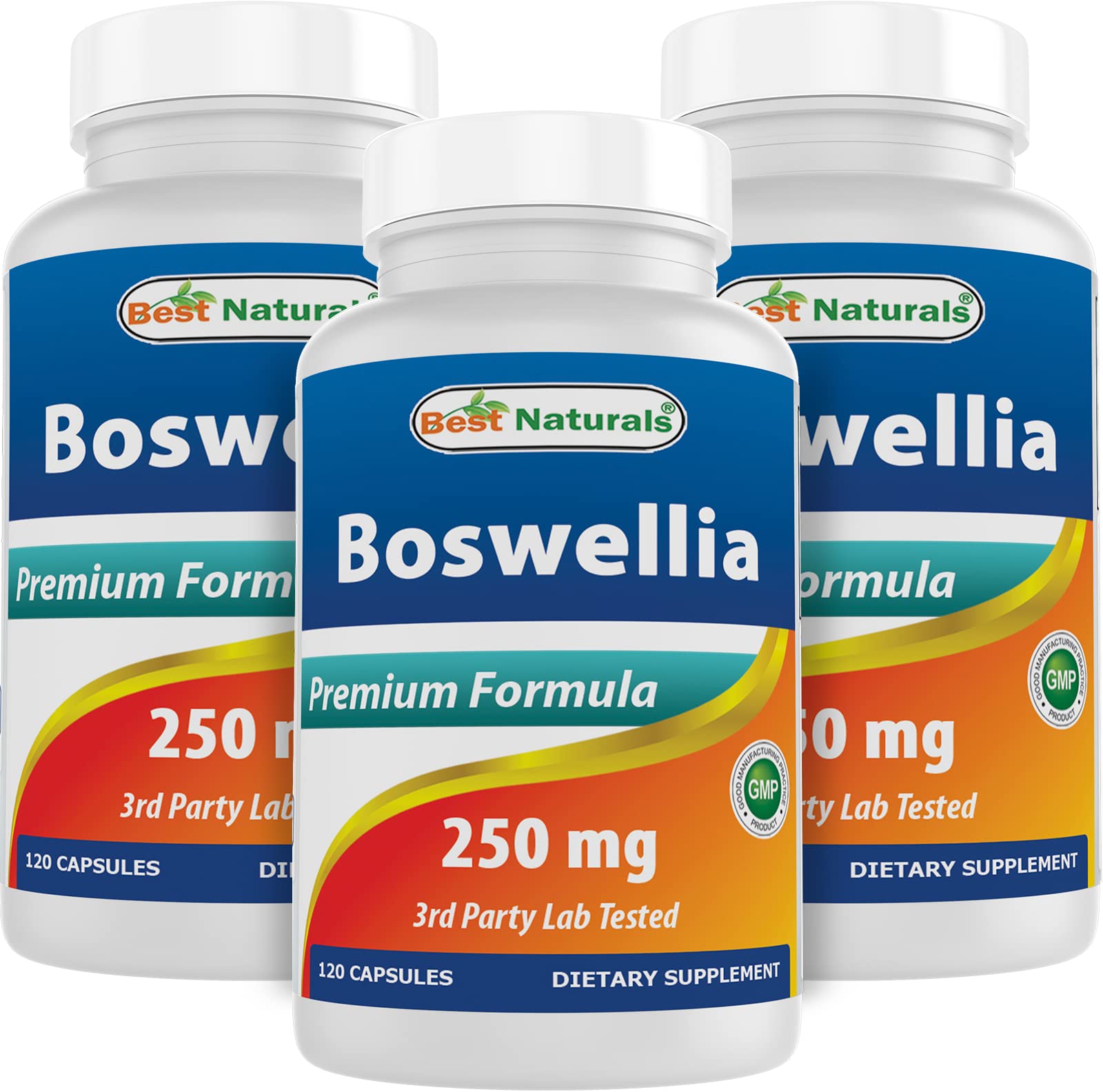Best Naturals Boswellia Serrata Joint Health 250 mg 120 Capsules - Standardized to 65% Boswellic Acid (120 Count (Pack of 3)) Best NaturalsAu supplements