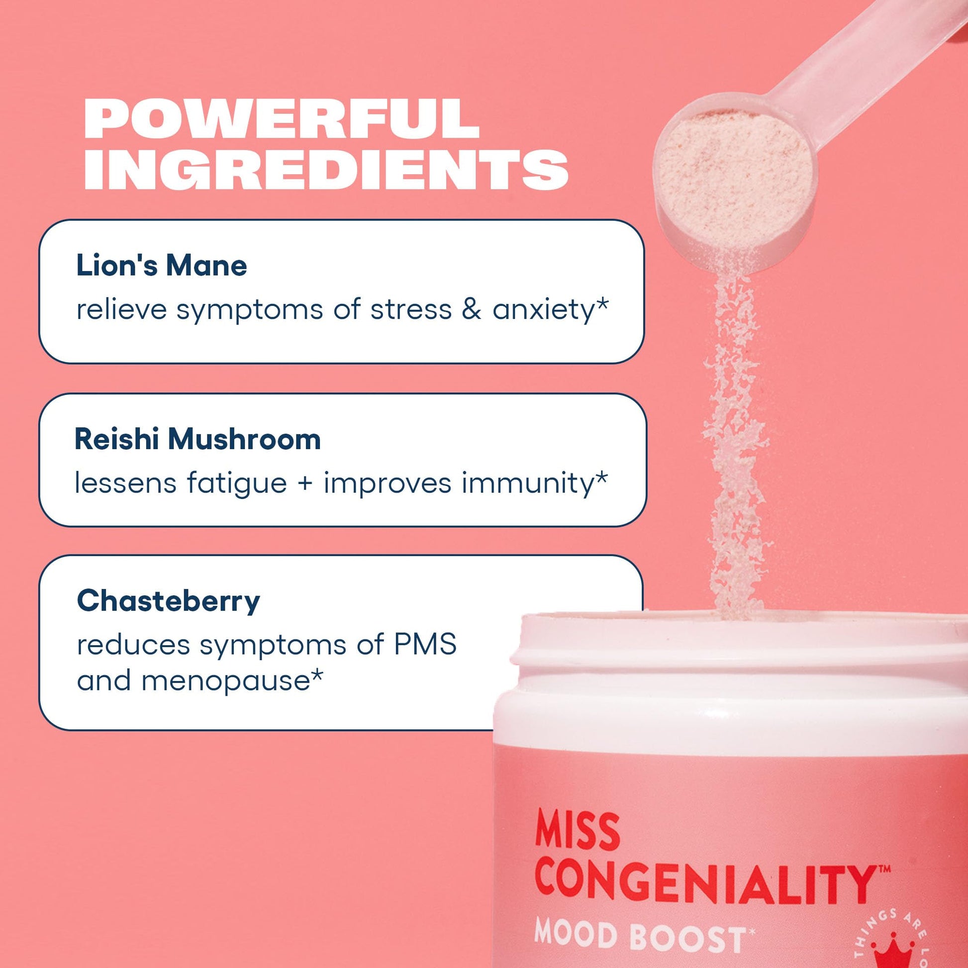 Love Sweat Fitness Mood & Stress Support Supplement for Women | Ashwagandha, B Vitamins & Magnesium Powder | Focus, Calm & Balance | Miss Congeniality Vanilla | Vegan, Non-GMO | 28 Servings Love Sweat FitnessAu supplements