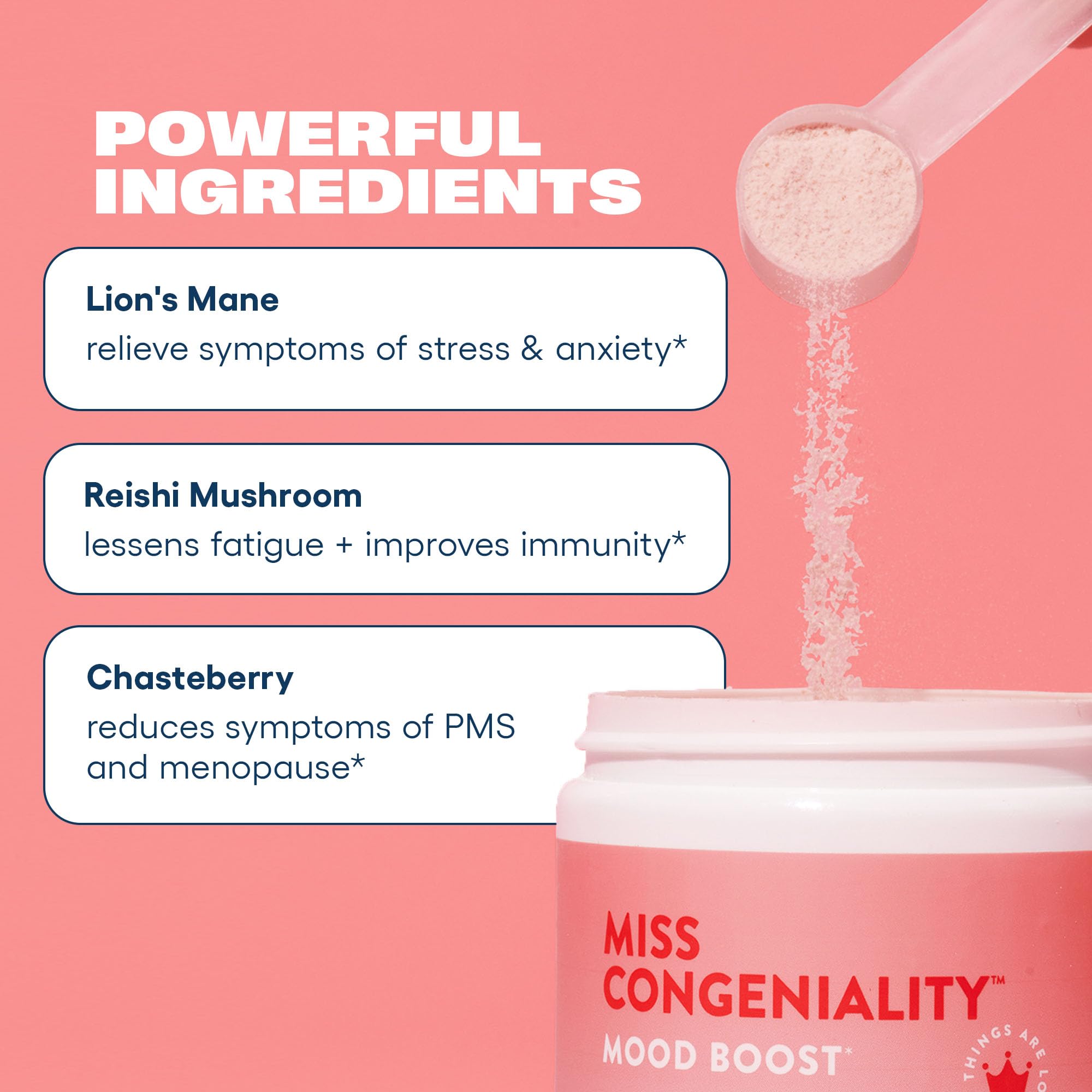 Love Sweat Fitness Mood & Stress Support Supplement for Women | Ashwagandha, B Vitamins & Magnesium Powder | Focus, Calm & Balance | Miss Congeniality Vanilla | Vegan, Non-GMO | 28 Servings Love Sweat FitnessAu supplements