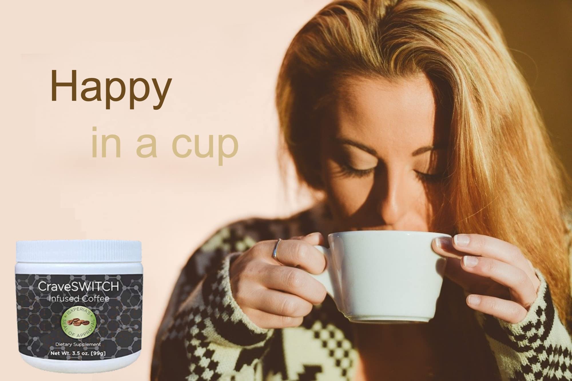 isXperia CraveSWITCH Bold Coffee - Colombian Arabica Coffee with Antioxidants isXperiaUS supplements