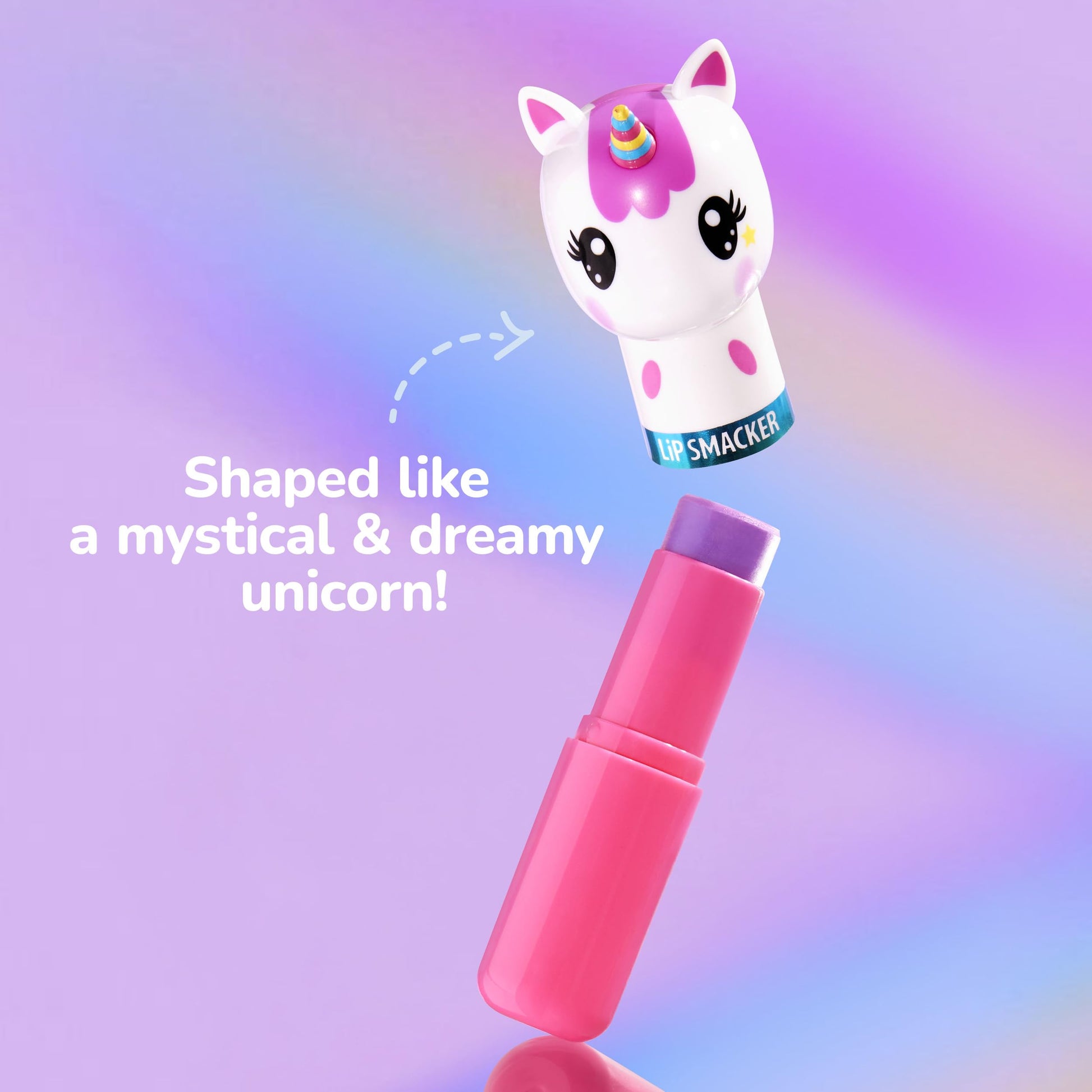 Lip Smacker Lippy Pals Unicorn, Flavored Moisturizing & Smoothing Soft Shine Lip Balm, Hydrating & Protecting Fun Tasty Flavors, Cruelty-Free & Vegan - Unicorn Magic Lip SmackerAu supplements