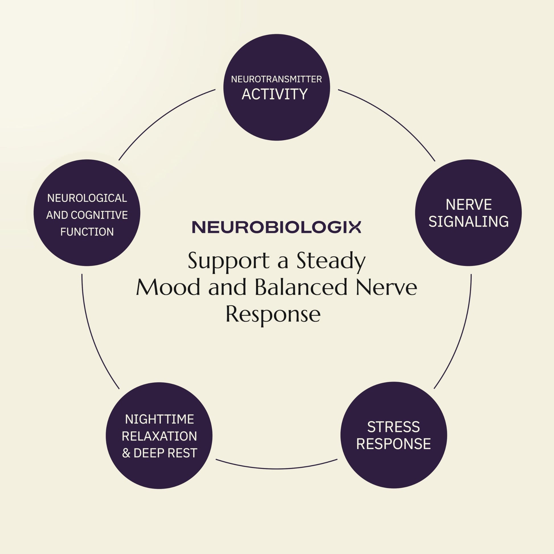 Neurobiologix Neuro Calm & Rebalance, L Theanine, Magnesium, Zinc & Kava Kava Complex for Calm Mood Balance and Stress Support, GABA Activity Support Supplement, Gluten Free, Vegetarian, 90 Capsules NeurobiologixAu supplements