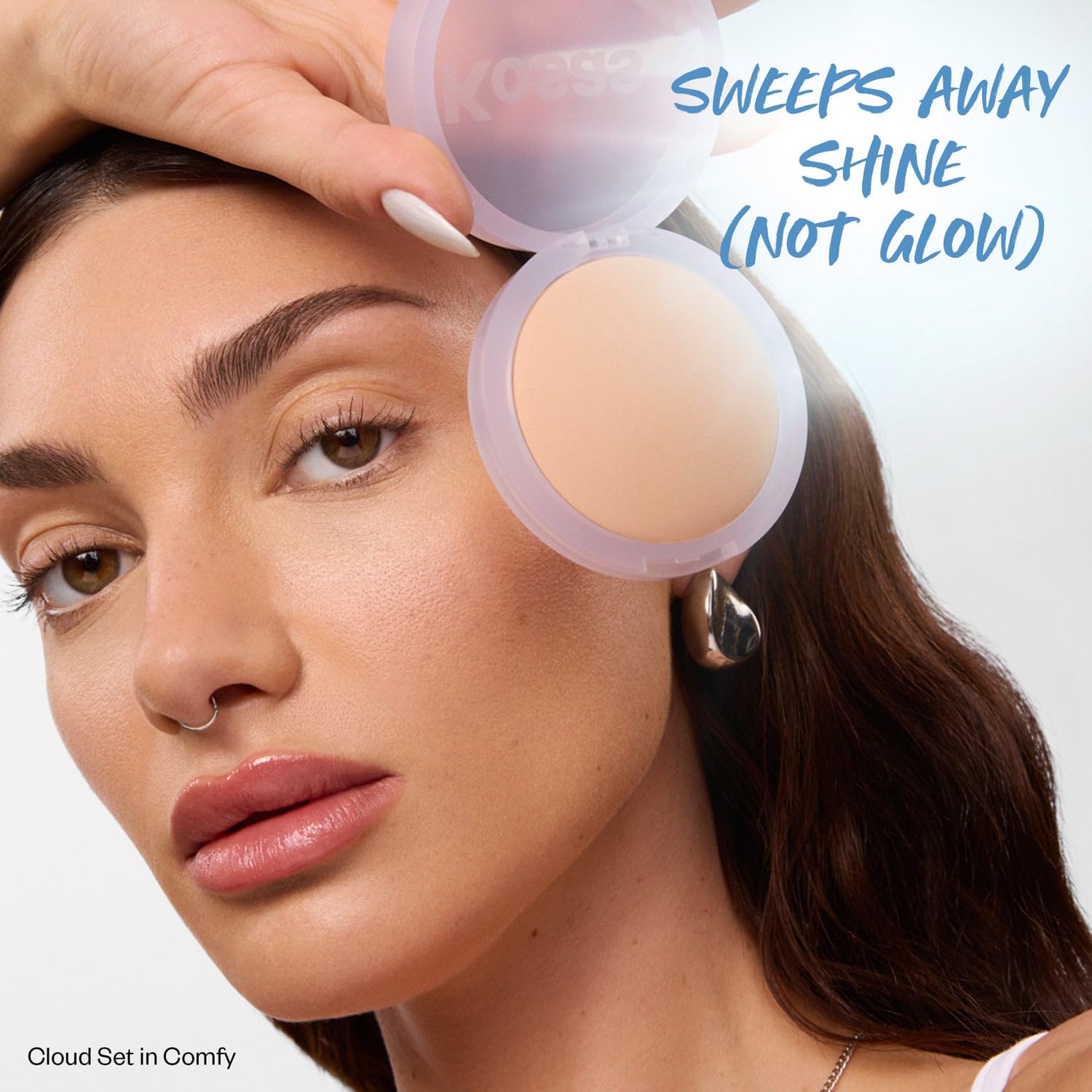 Kosas Cloud Set Pressed Setting Powder – Translucent Shine Control Face Powder, Soft Matte Finish, Comfy (Sheer Medium) KosasAu supplements