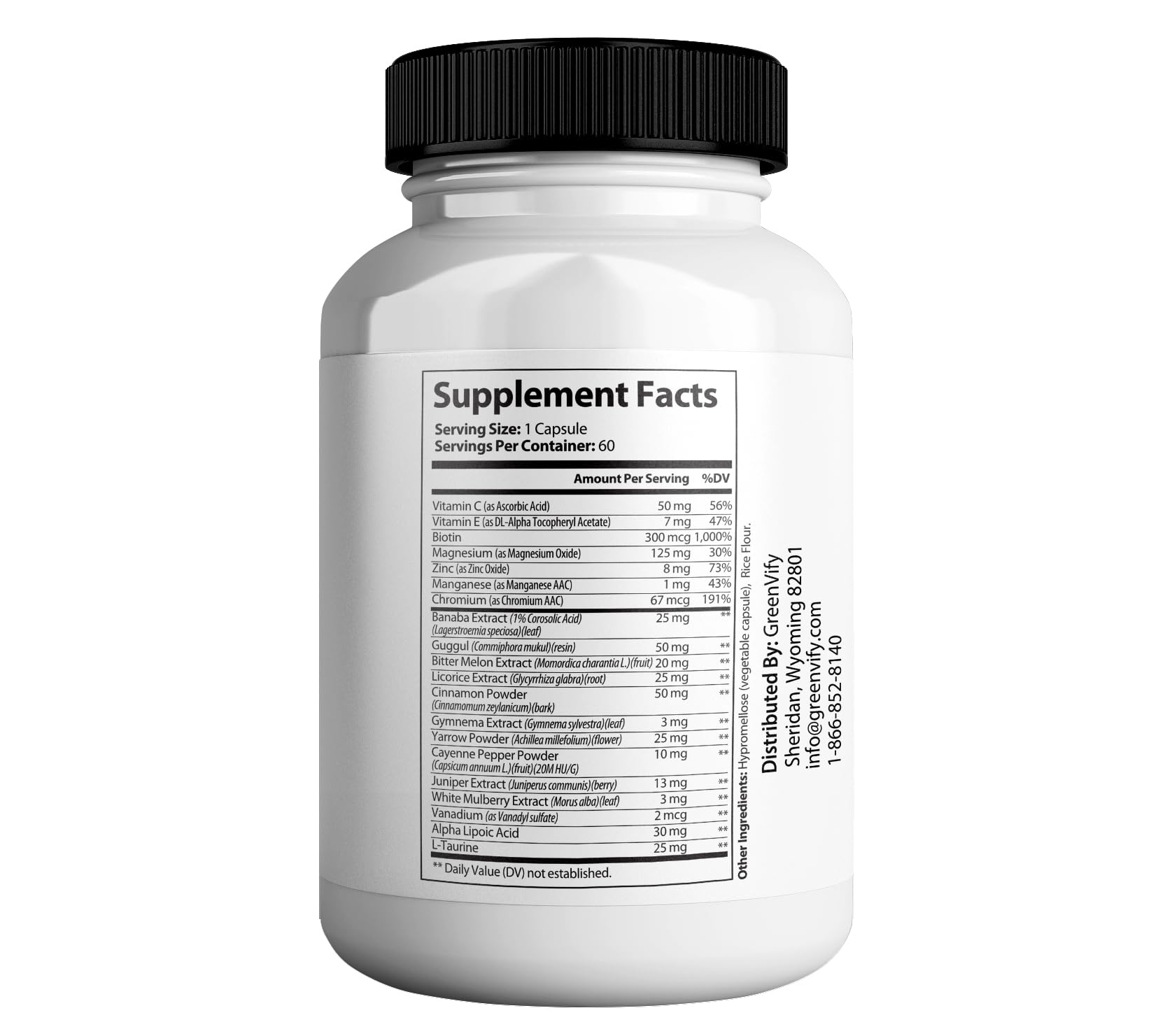 GREENVIFY Bazopril Max Maximum Strength Dietary Supplement, 60 Capsules, with Herbal Blend, Vitamins & Minerals (1) GREENVIFYAu supplements
