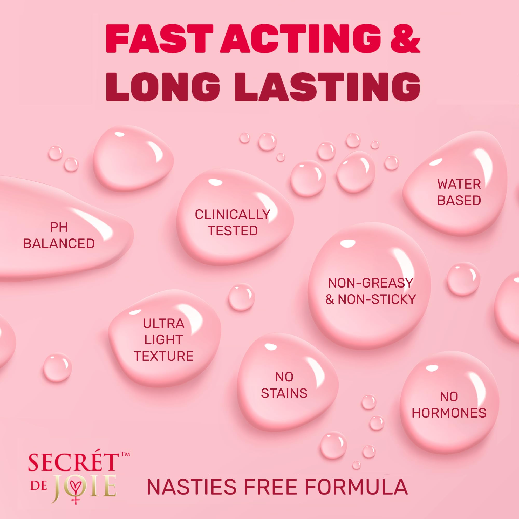 SECRET DE JOIE REVIVE Vaginal Moisturizer for Women - Long-Lasting Dryness & Discomfort Relief SECRET DE JOIEAu supplements