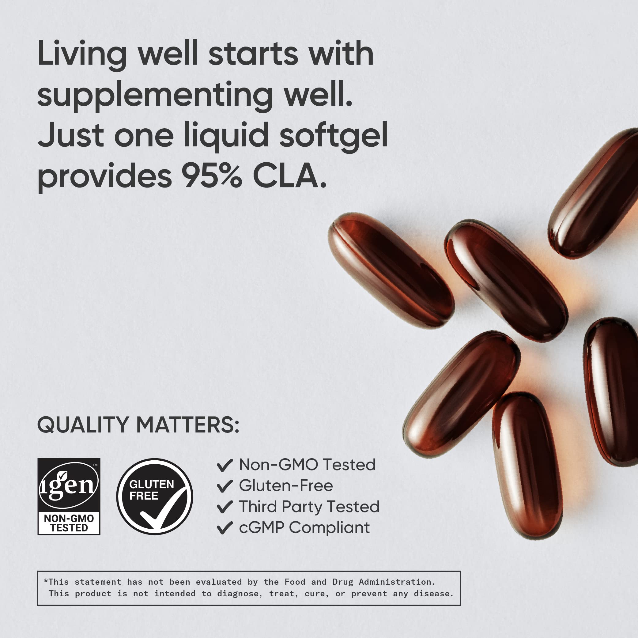 Sports Research CLA - 1250mg with Active Conjugated Linoleic Acid for Men and Women Sports ResearchAu supplements