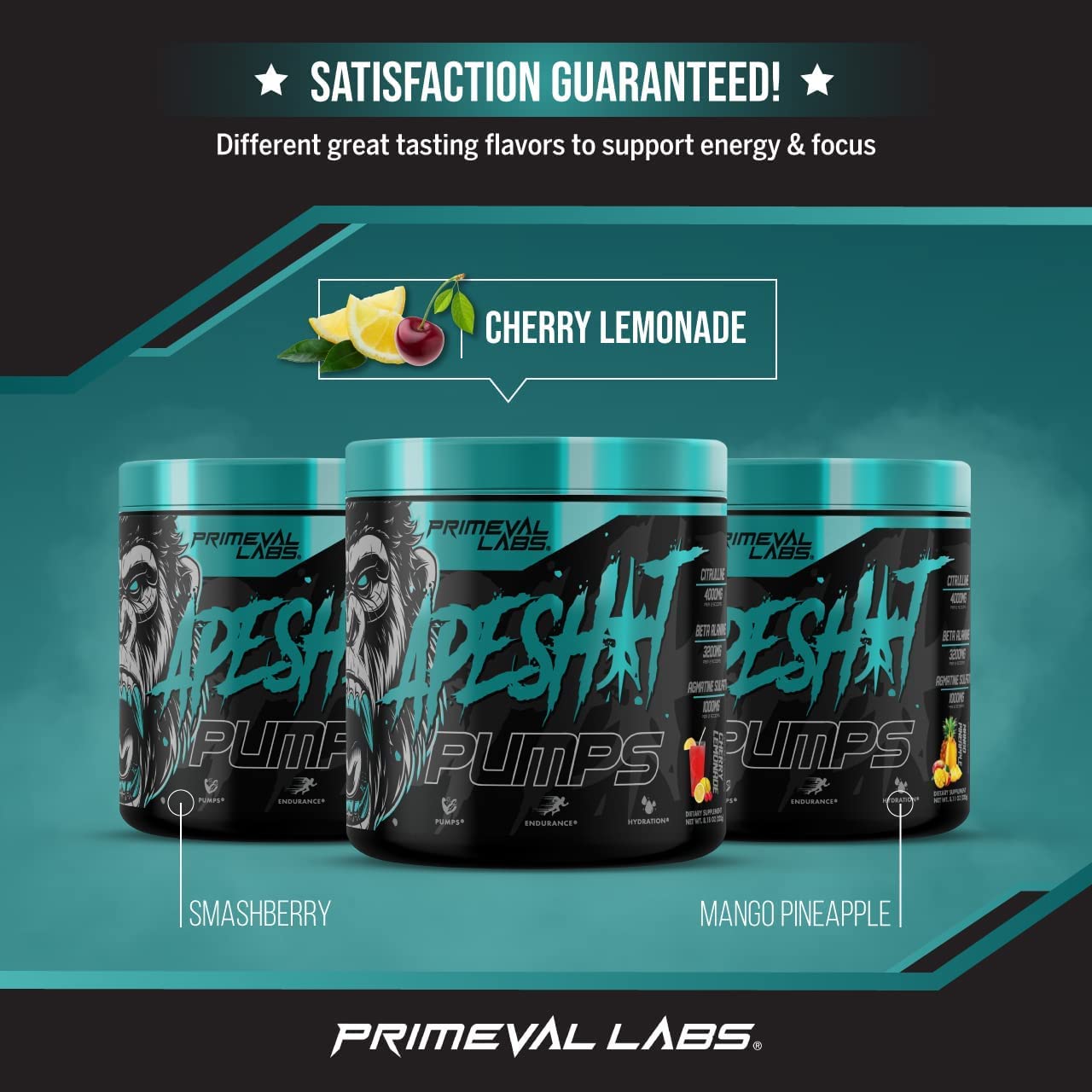 Primeval Labs Ape Pumps Natural Pre Workout Powder | Caffeine Free Preworkout Primeval LabsAu supplements