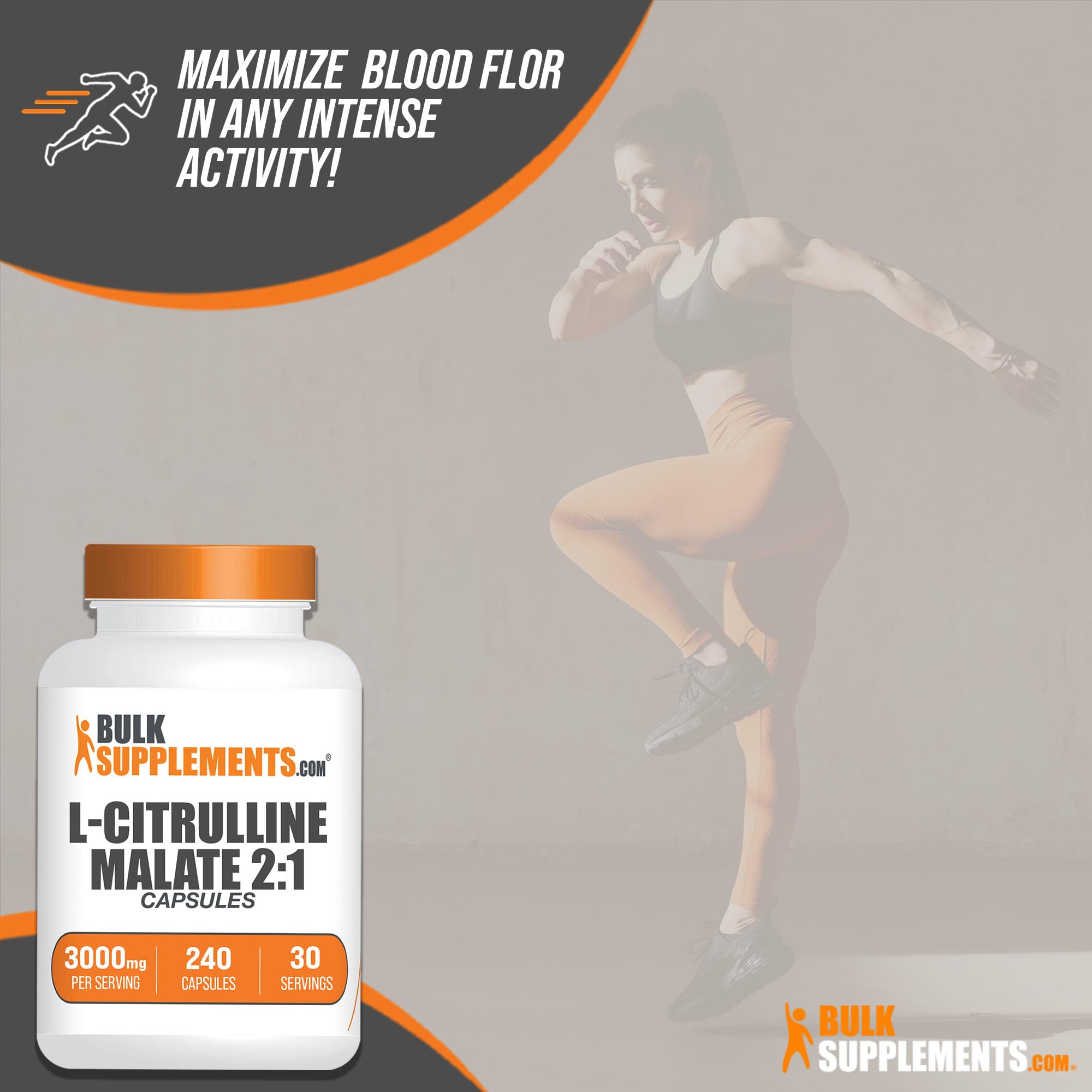 BULKSUPPLEMENTS.COM L-Citrulline Malate Capsules - Citrulline Malate 3000mg BULKSUPPLEMENTS.COMAu supplements