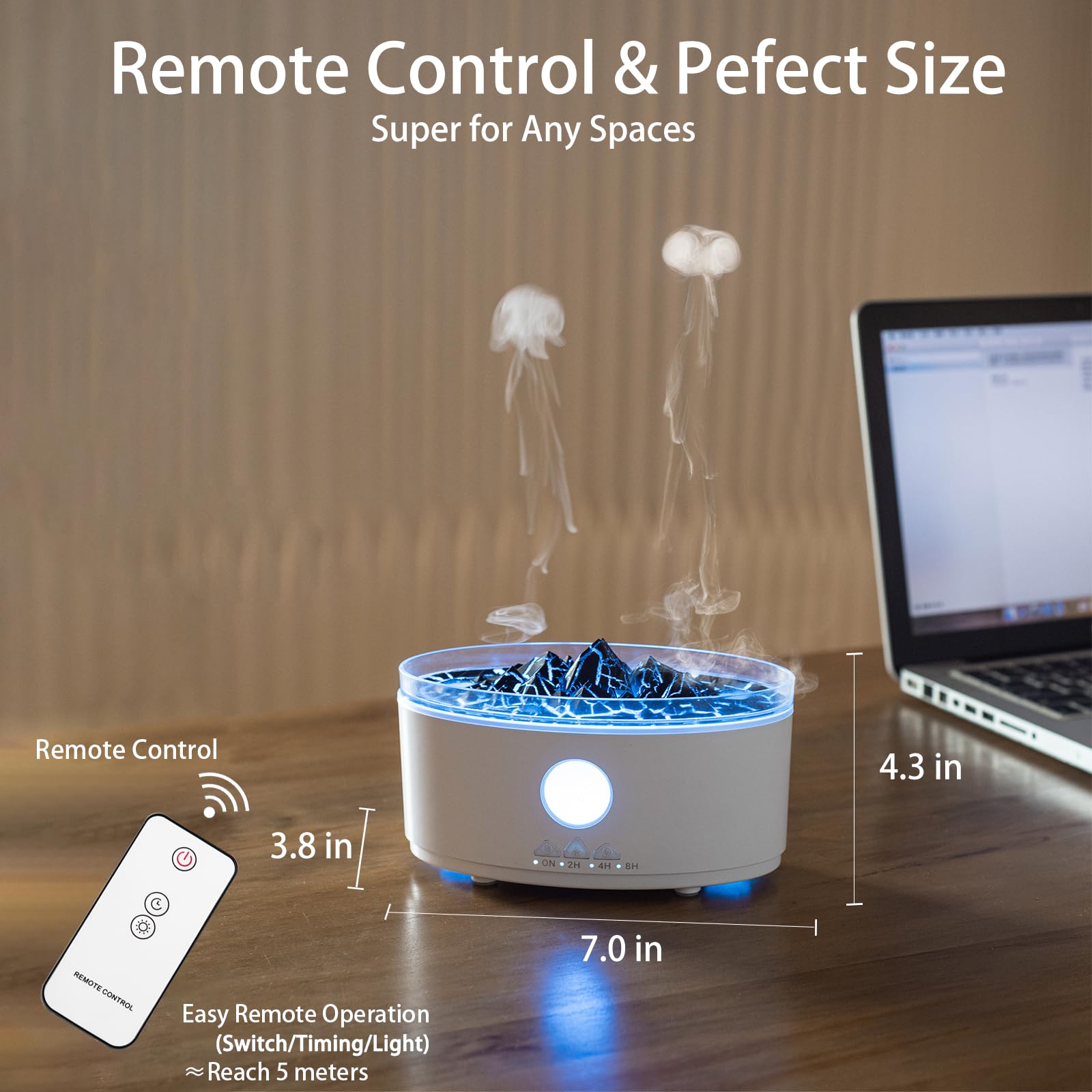 Paxeer Essential Oil Diffuser, 300ml Aromatherapy Diffuser with Remote Control, Auto Shut-Off & Timer PaxeerAu supplements