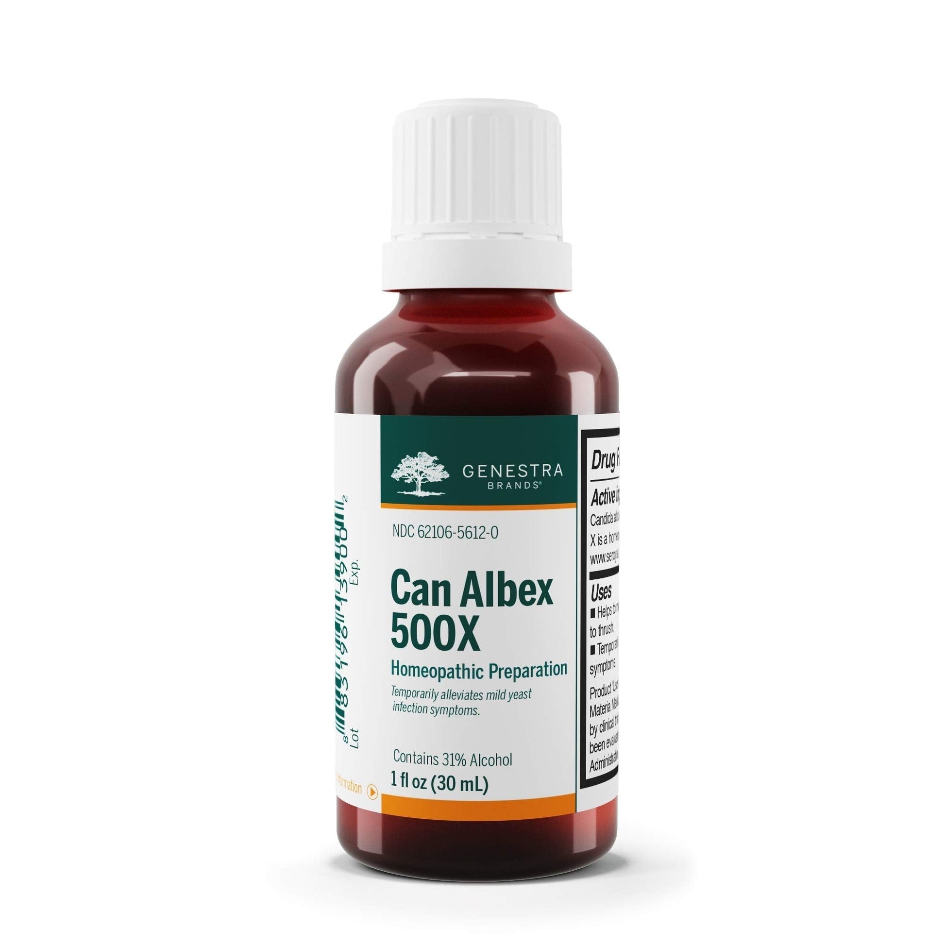 Genestra Brands Can Albex 500X | Candida Albicans Homeopathic Remedy in Liquid Form | 1 fl. oz. Genestra BrandsAu supplements