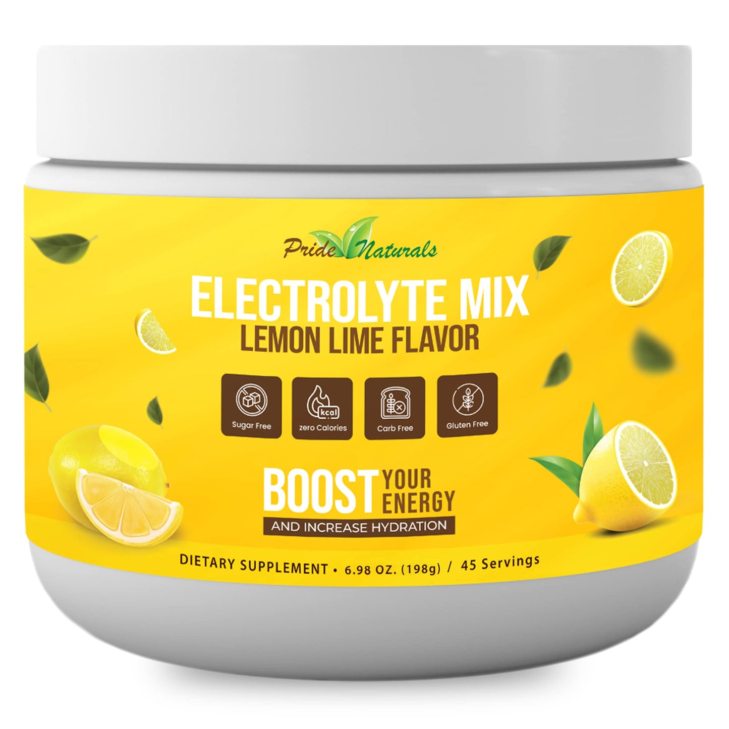 Electrolyte Powder - Refreshing Workout Recovery Electrolytes, Sugar Free, Gluten Free Pride Naturals, IncUS supplements