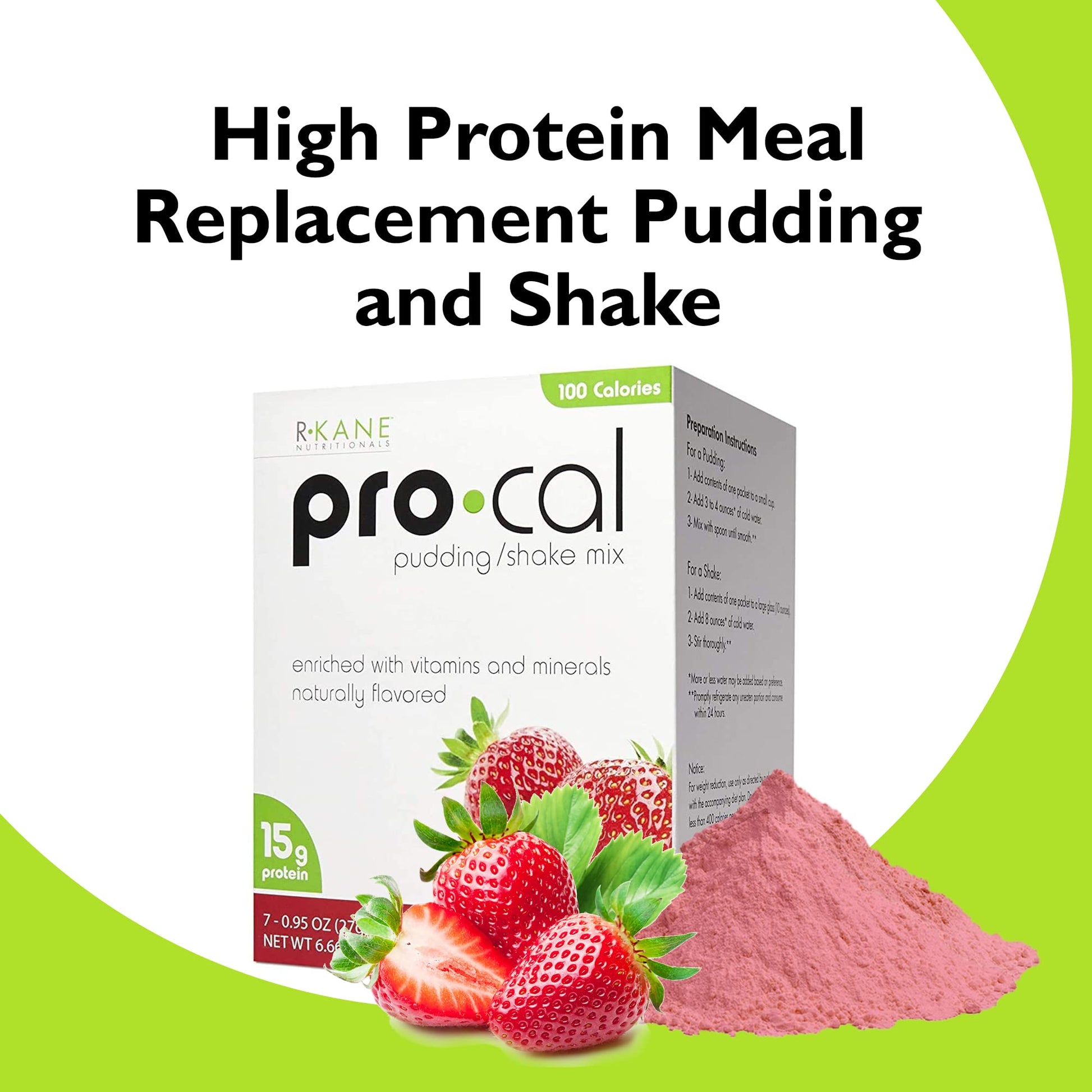 R-Kane Nutritionals Pro-Cal Pudding/Shake Mix, Low Calorie Protein Shake Powder R-Kane NutritionalsAu supplements
