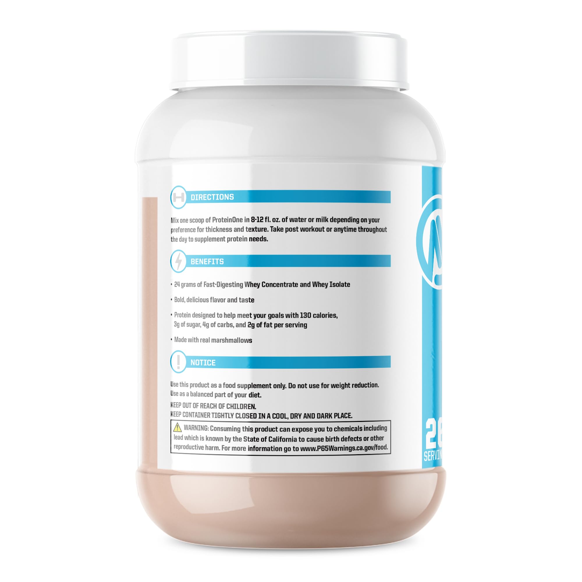 NutraOne ProteinOne Whey Protein Promote Recovery and Build Muscle with a Protein NutraOneUS supplements