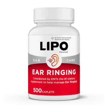 Lipo Flavonoid Ear Ringing - Doctor-Recommended for Ringing Ears – Clinically Proven Lemon Bioflavonoid Complex with Vitamins C, B1, B2, B6, B12,