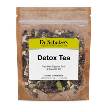 Dr. Schulze’s | Detox Tea | All Purpose Herbal Tonic | Powerful Digestive Stimulant | Dietary Supplement | Ultimate Liver Cleanse | Helps Eliminate Gas & Indigestion | Release Toxins | 6 Oz. Pack Dr. Schulze'sAu supplements