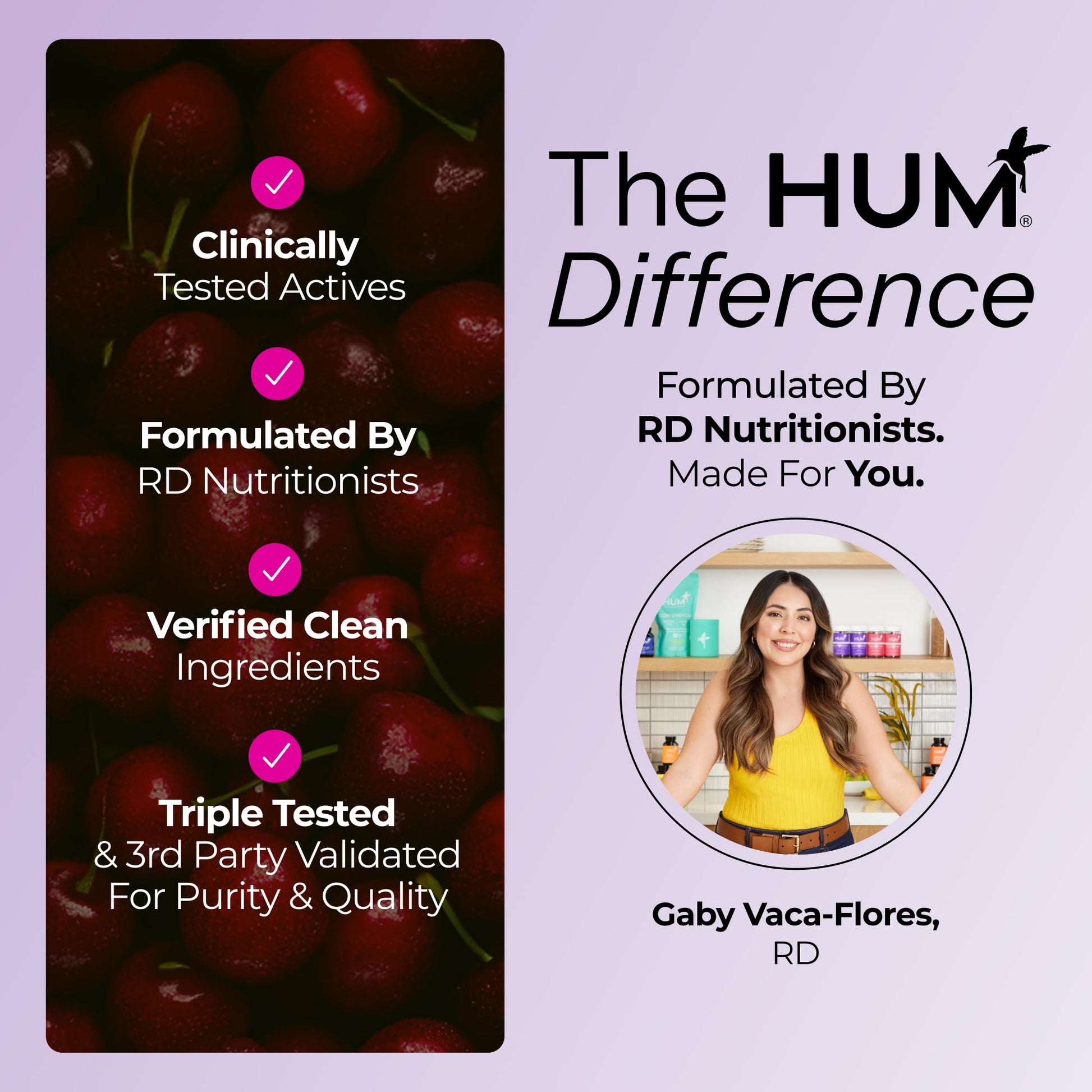 Hum Nutrition Dream Team Magnesium Bisglycinate Powder, L Theanine & Tart Cherry Magnesium Supplement Drink Mix, Support Rest, Relaxation & Sleep Routine, Gluten Free, Vegan, Cherry Lemon, 30 Servings HUMUS supplements