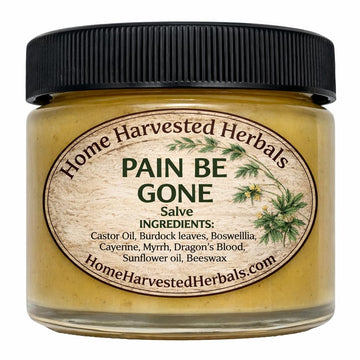 Pain Relief Herbal Salve – 2 oz – Home Harvested Herbals – Natural Relief for Aches, Muscles & Joint Discomfort Home Harvested HerbalsAu supplements
